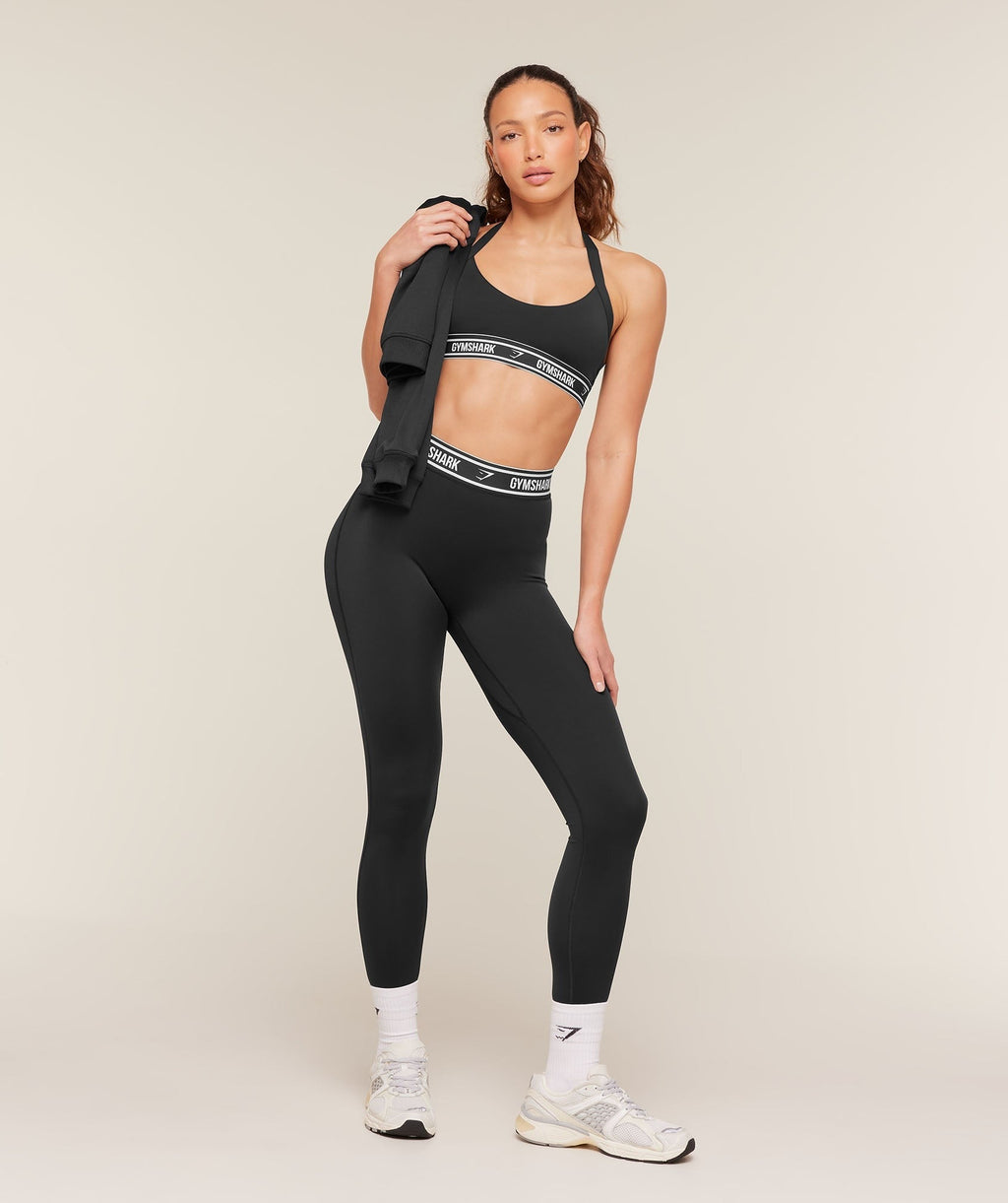 Waistband Logo Leggings