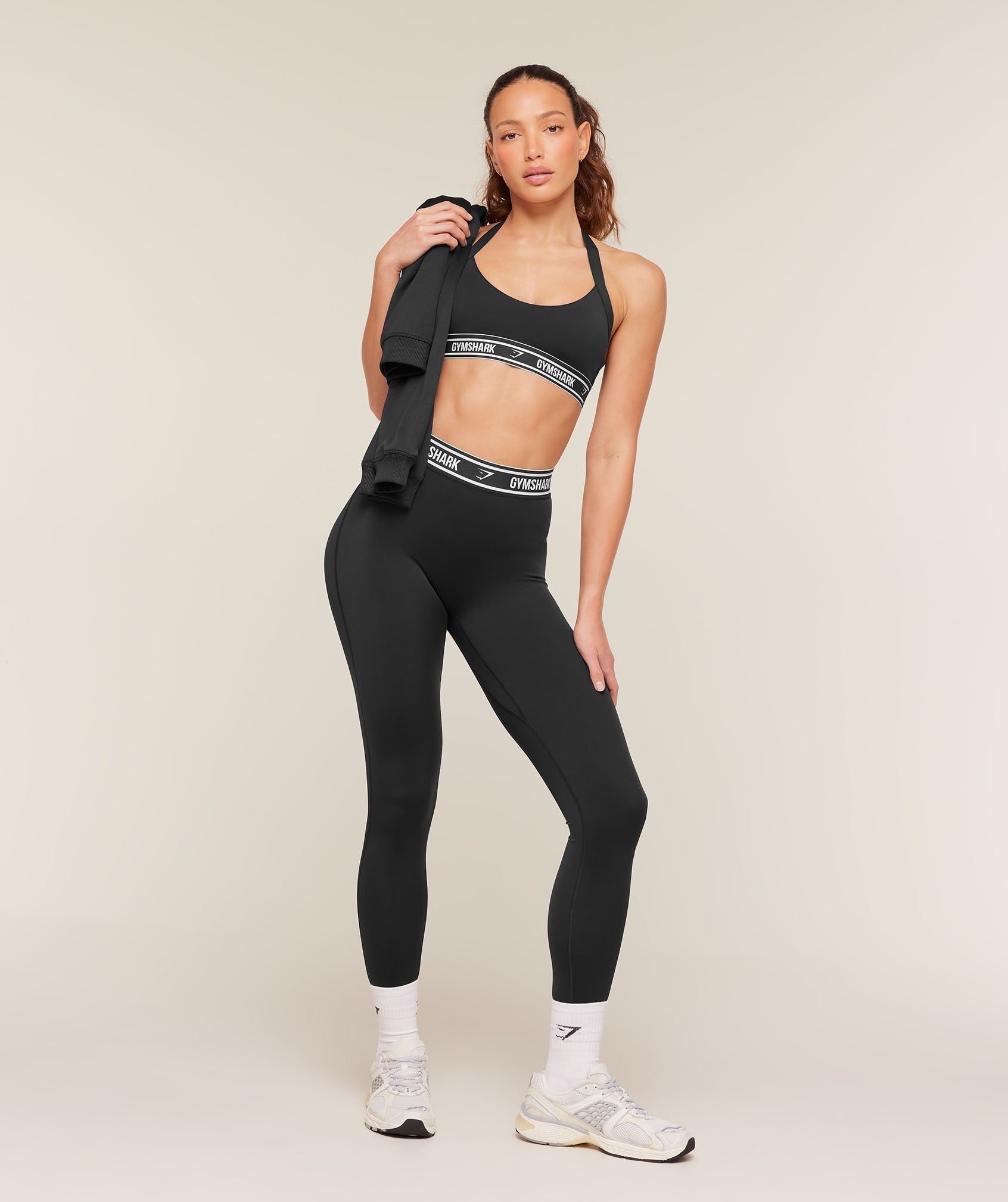 Waistband Logo Leggings