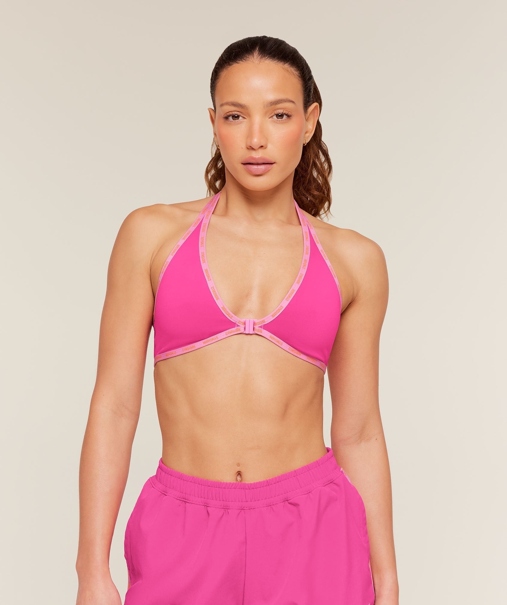 Micro Logo Clasp Minimal Bra