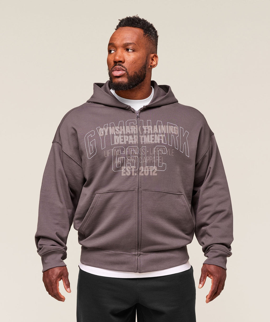 Authentic Apparel Zip Up Hoodie