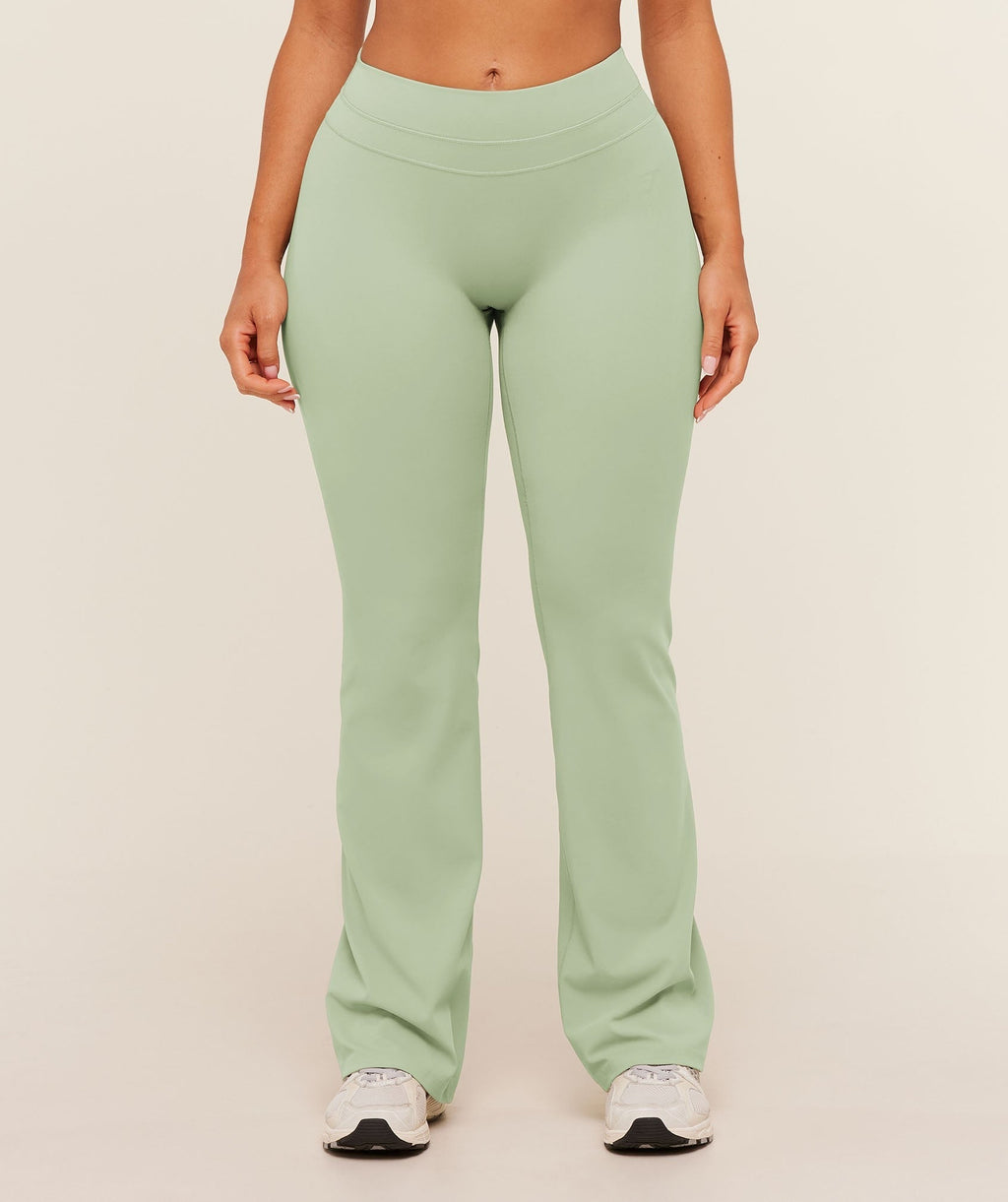 Whitney Mid-High Rise Flared Leggings