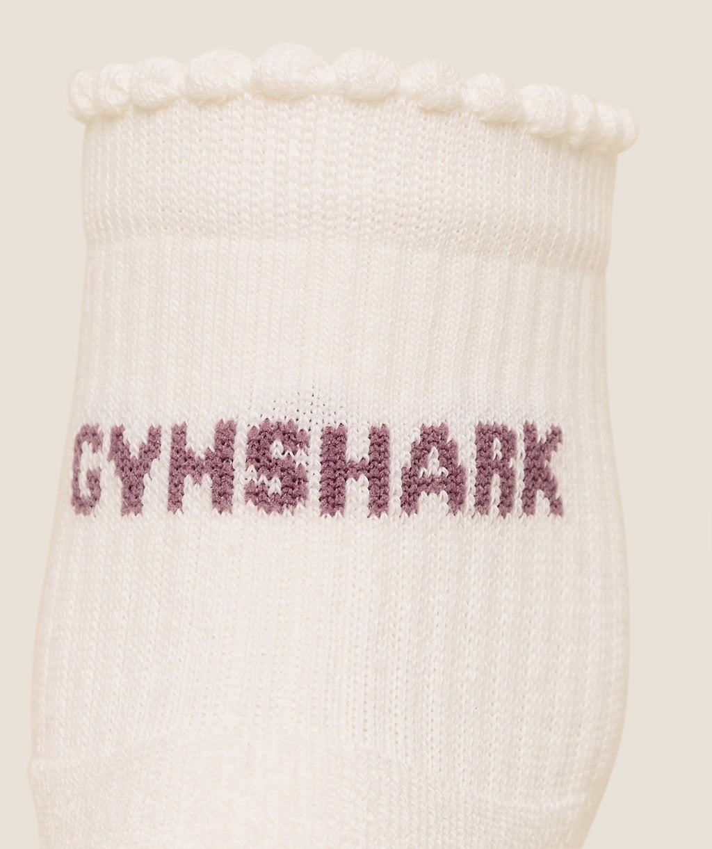 Frill Pilates Midi Sock
