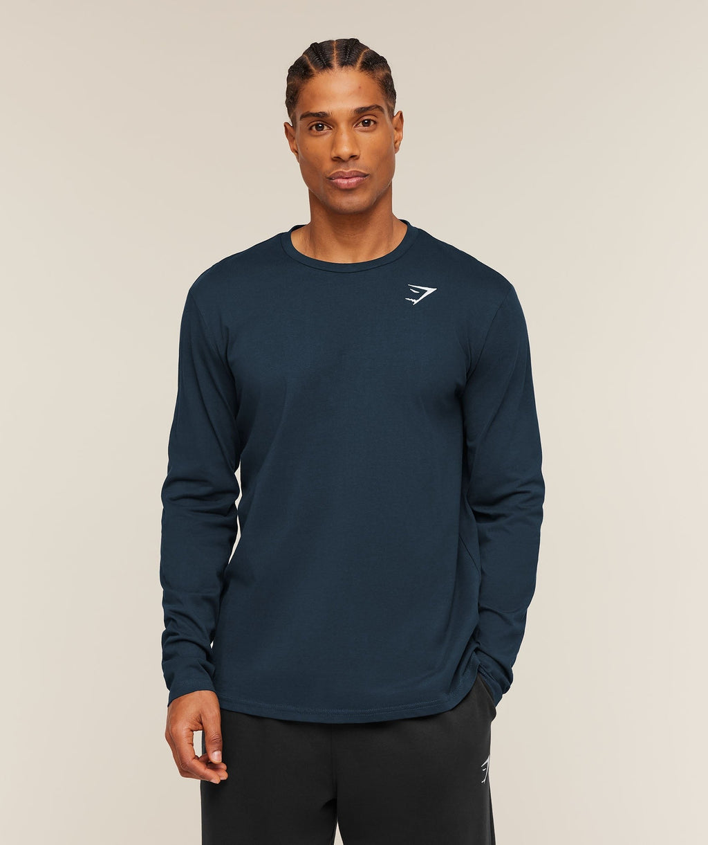 Crest Long Sleeve T-Shirt