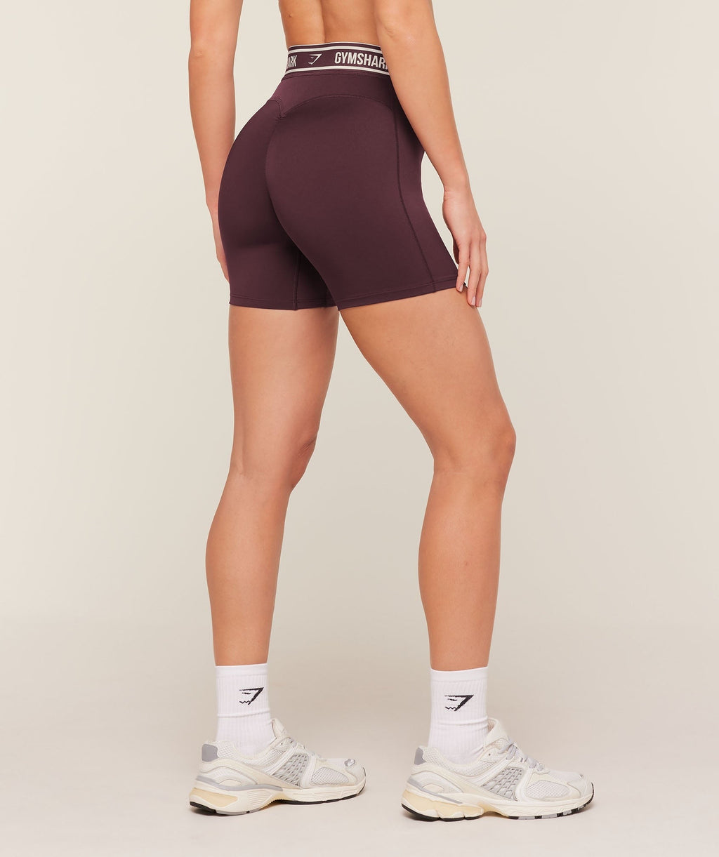 Waistband Logo Shorts