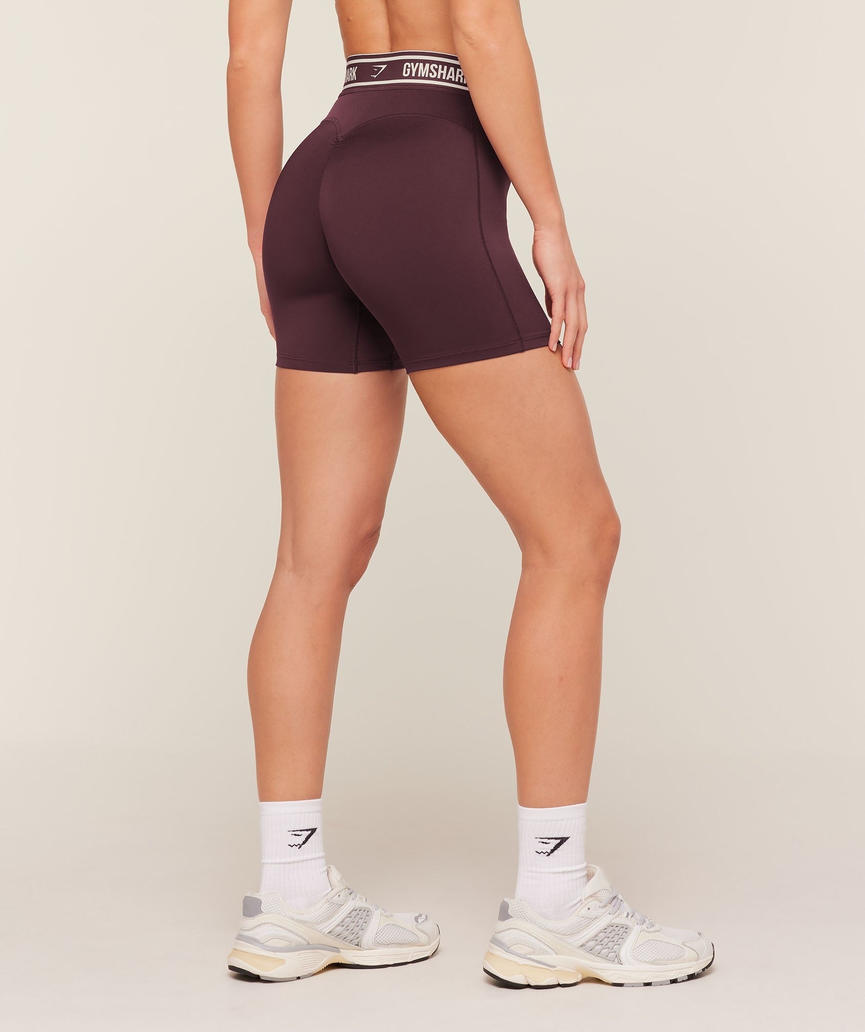 Waistband Logo Shorts