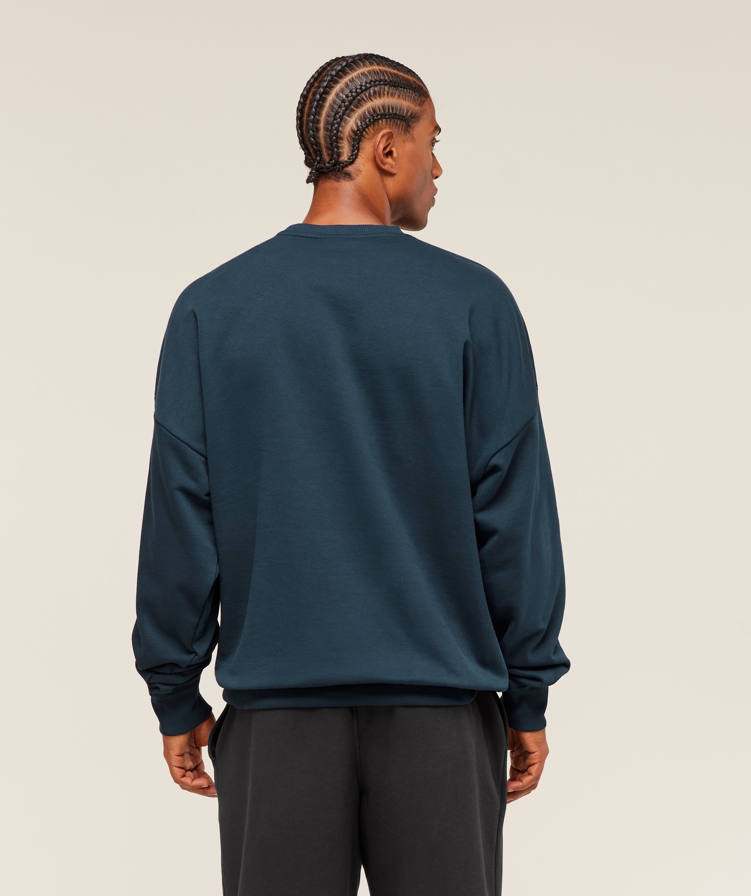 Oversized Crest Crew