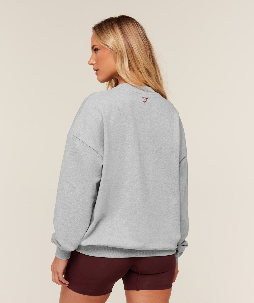 Collegiate Graphic Crew Neck Pullover