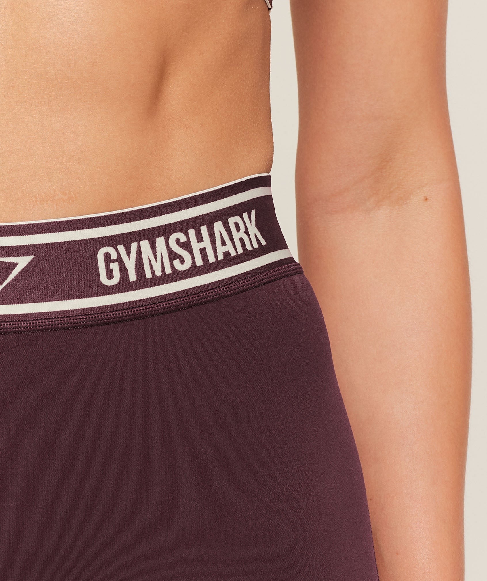 Waistband Logo Shorts