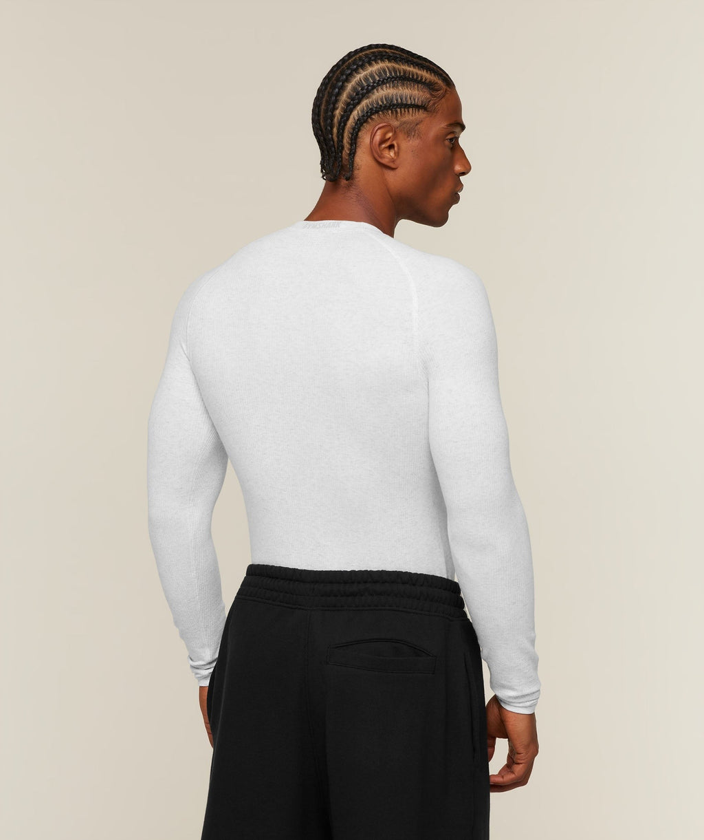 Cotton Seamless Long Sleeve T-Shirt