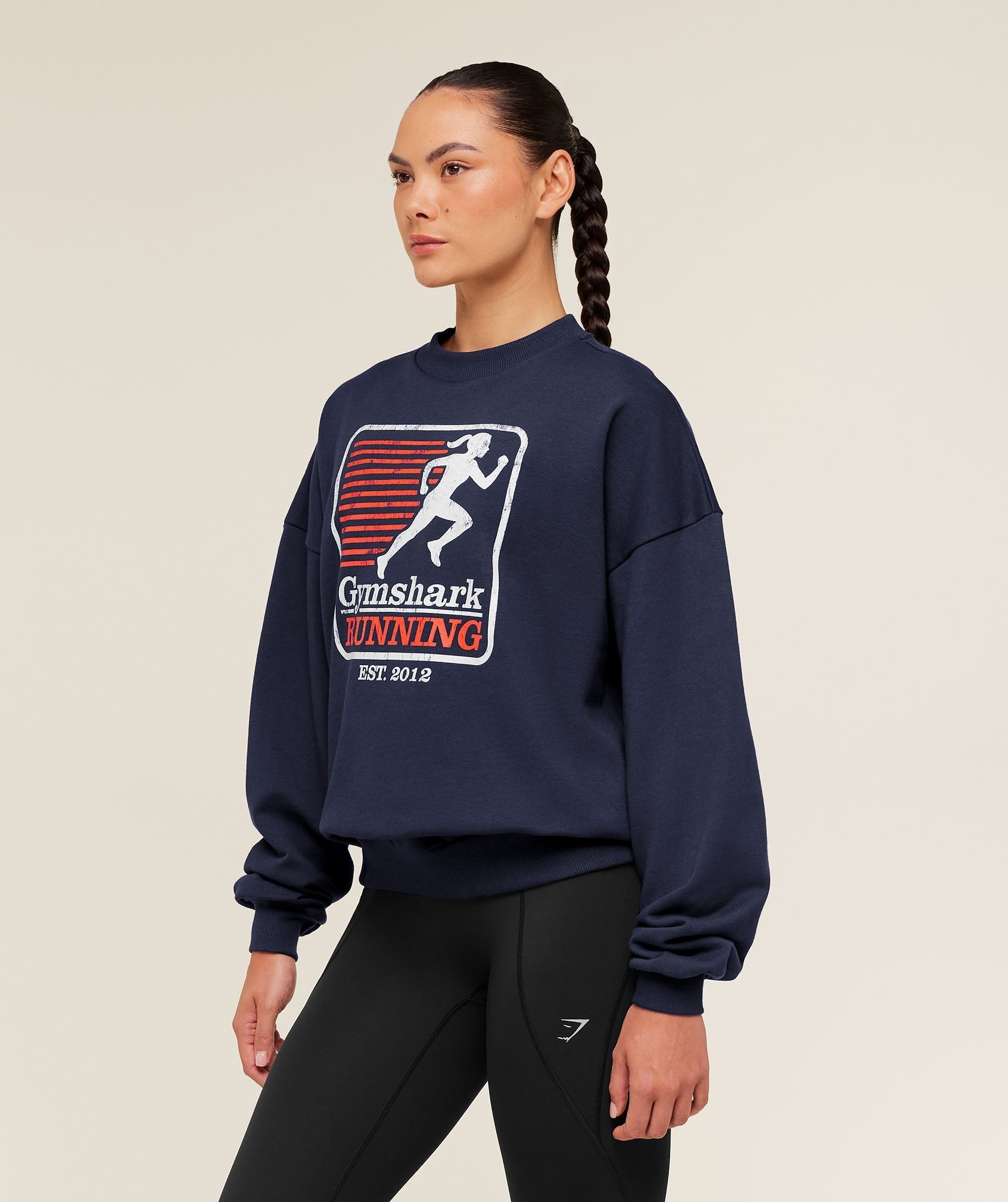 Run Club Graphic Sweatshirt