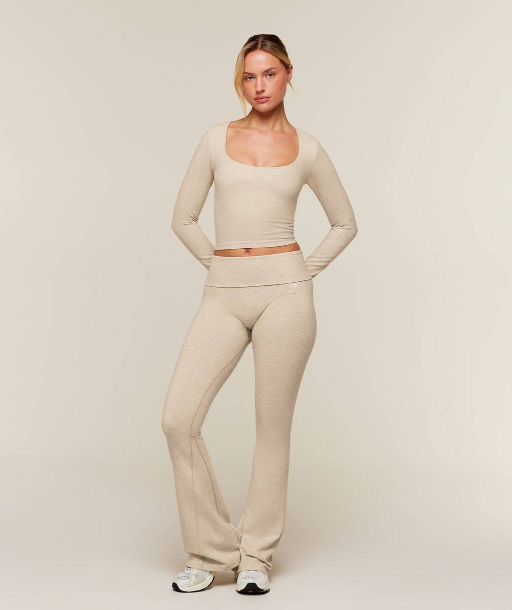 CottonMove™ Midi Long Sleeve Top