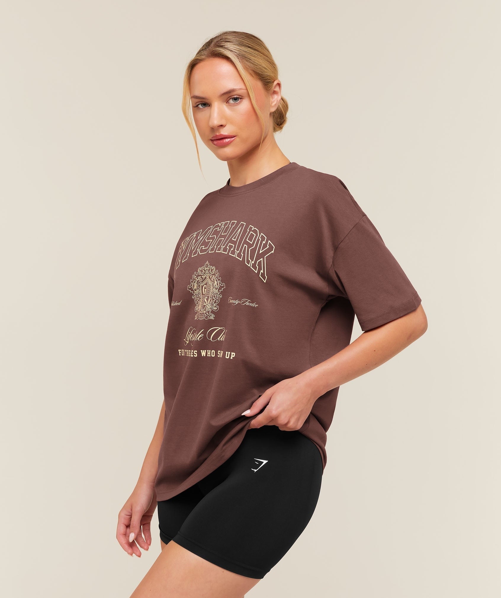 College Crest Graphic T-Shirt
