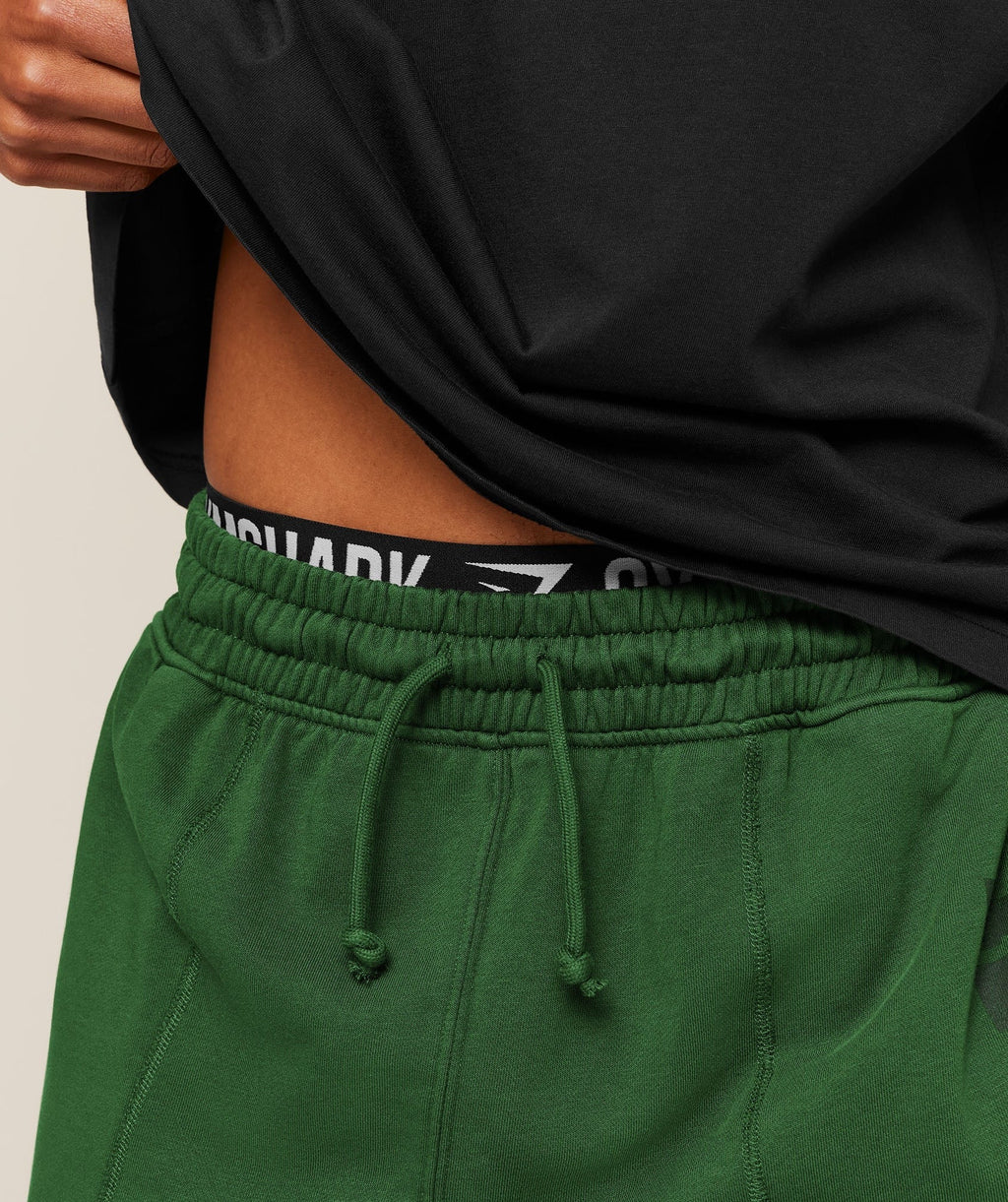 Accent Graphic Sweat Shorts
