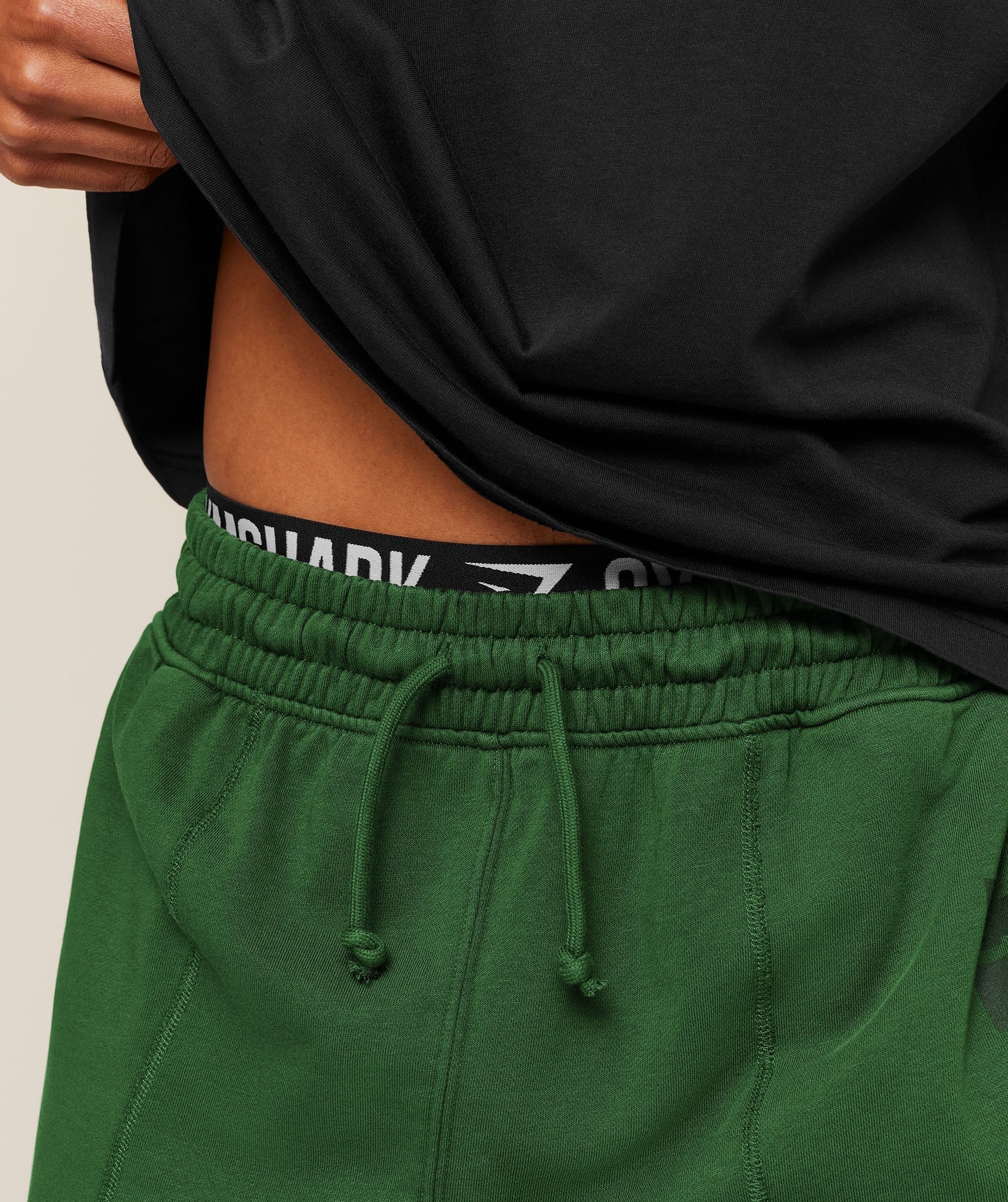 Accent Graphic Sweat Shorts