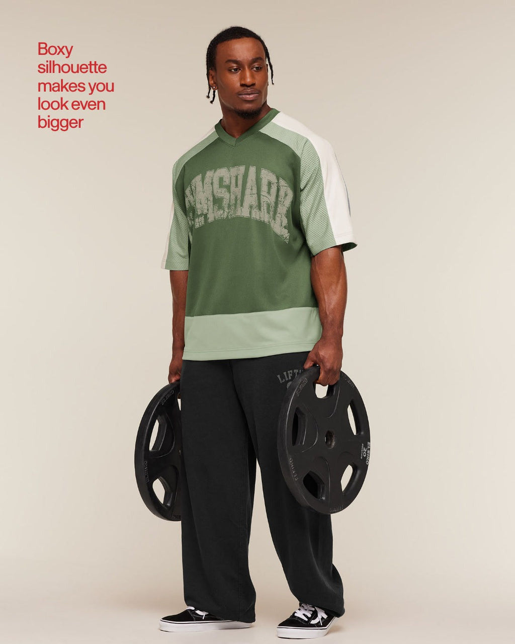Collective Mesh Wordmark Jersey