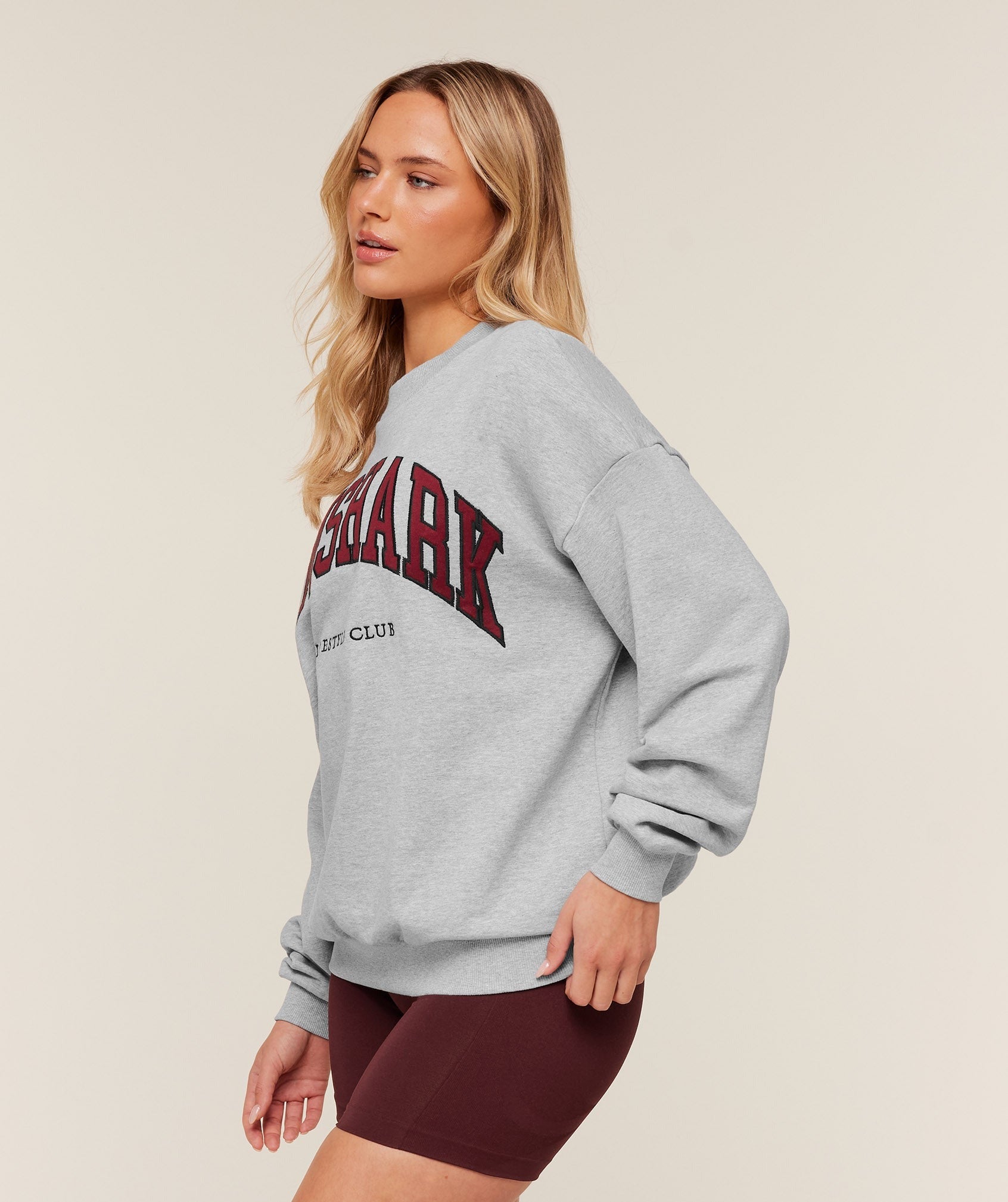 Collegiate Graphic Crew Neck Pullover