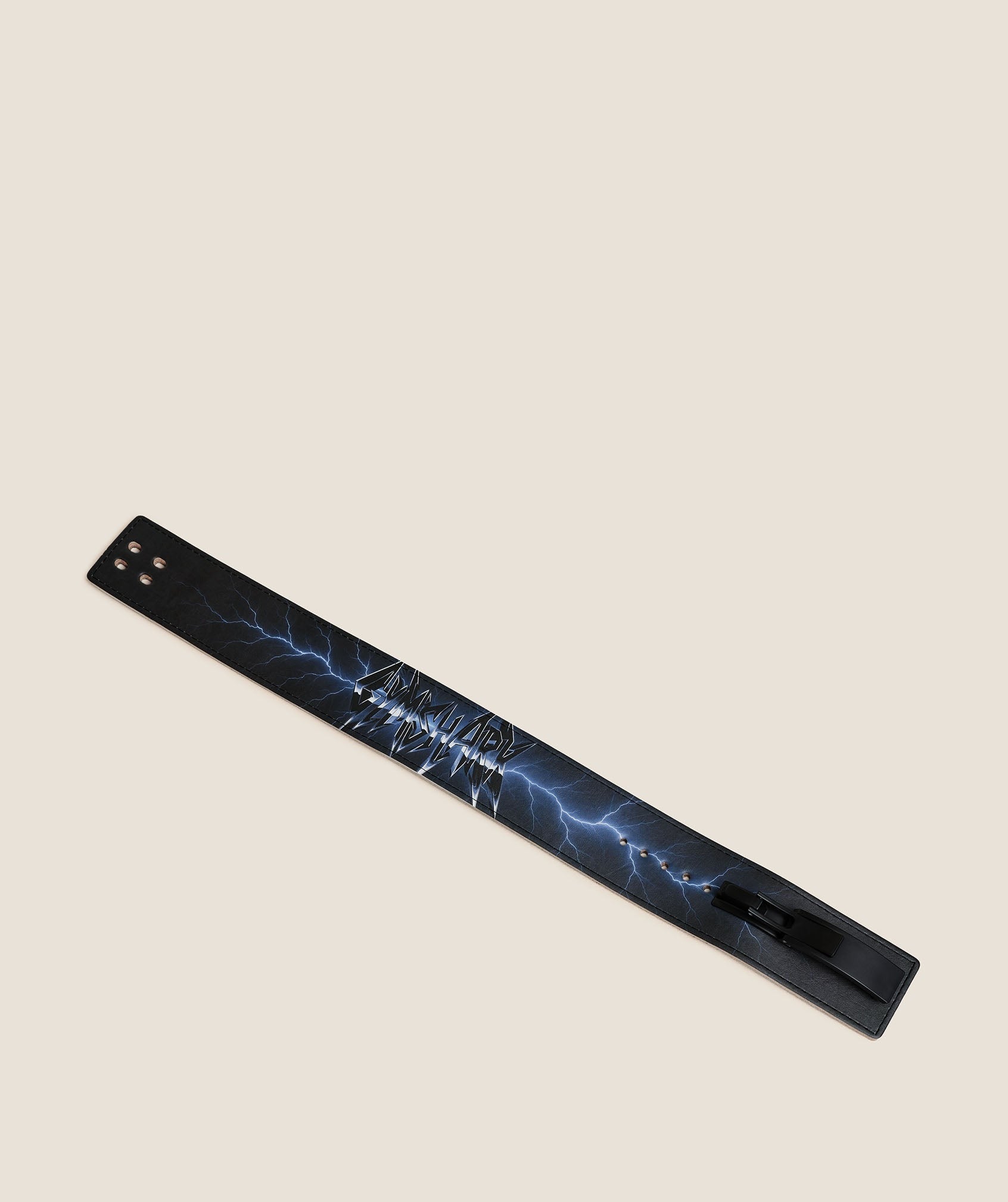 Lightning Graphic Lever Belt