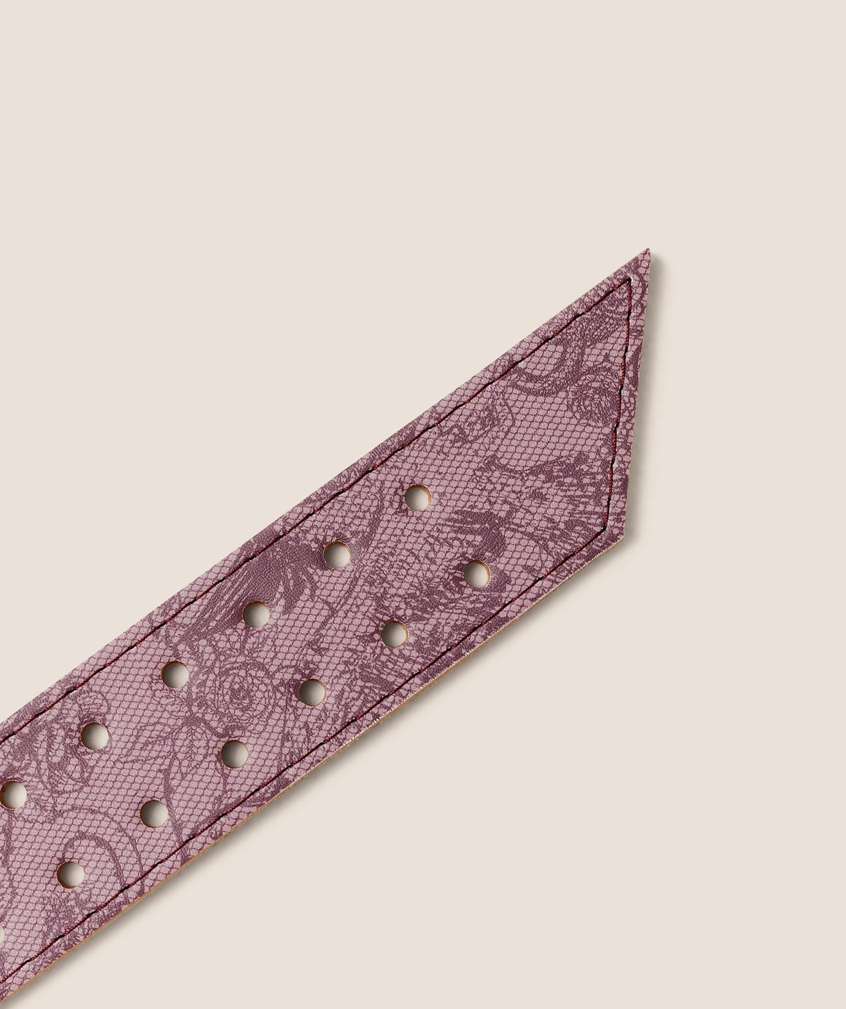 Lace Graphic Tapered Lifting Belt