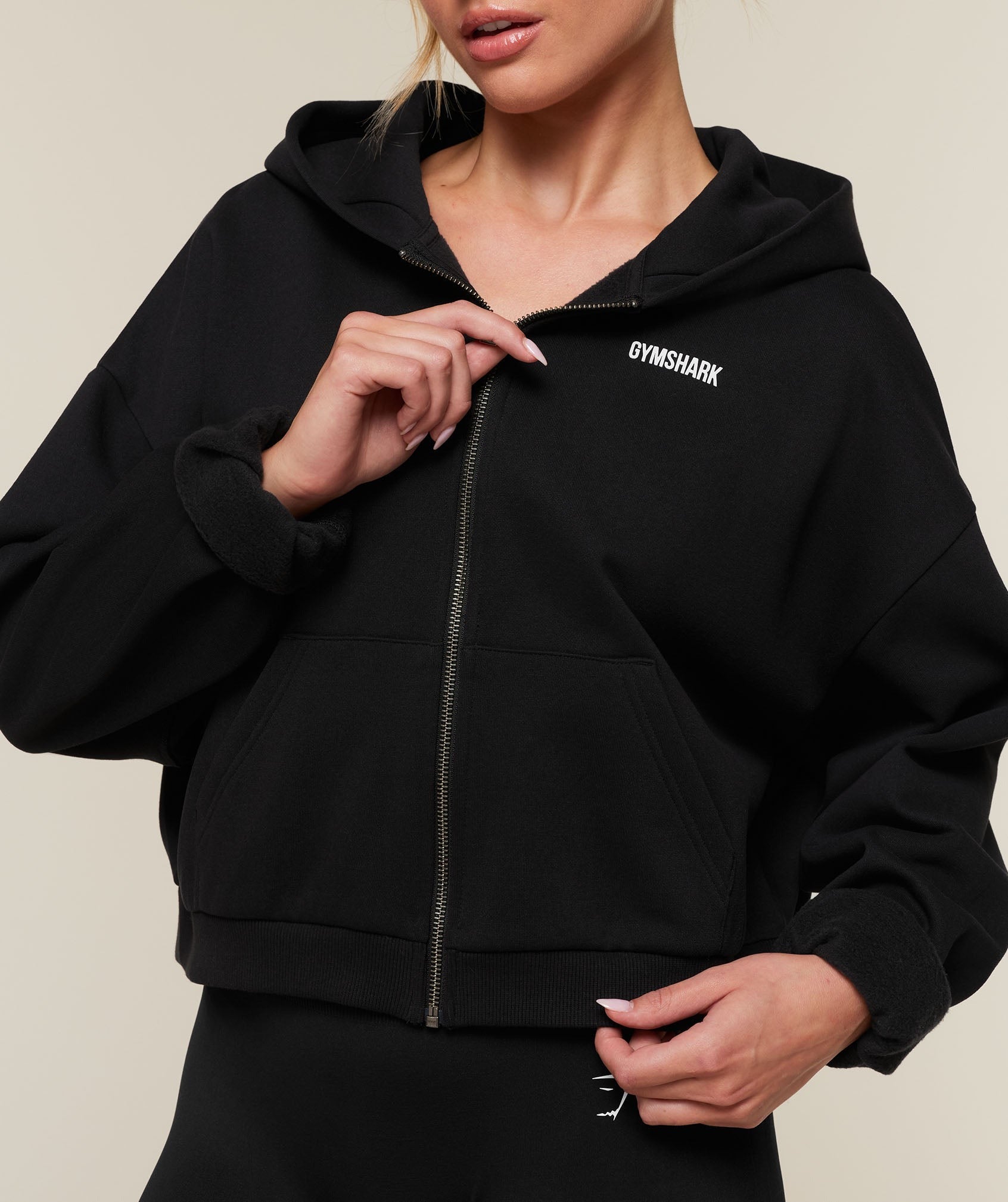 Cosy Luxe Zip Through Hoodie