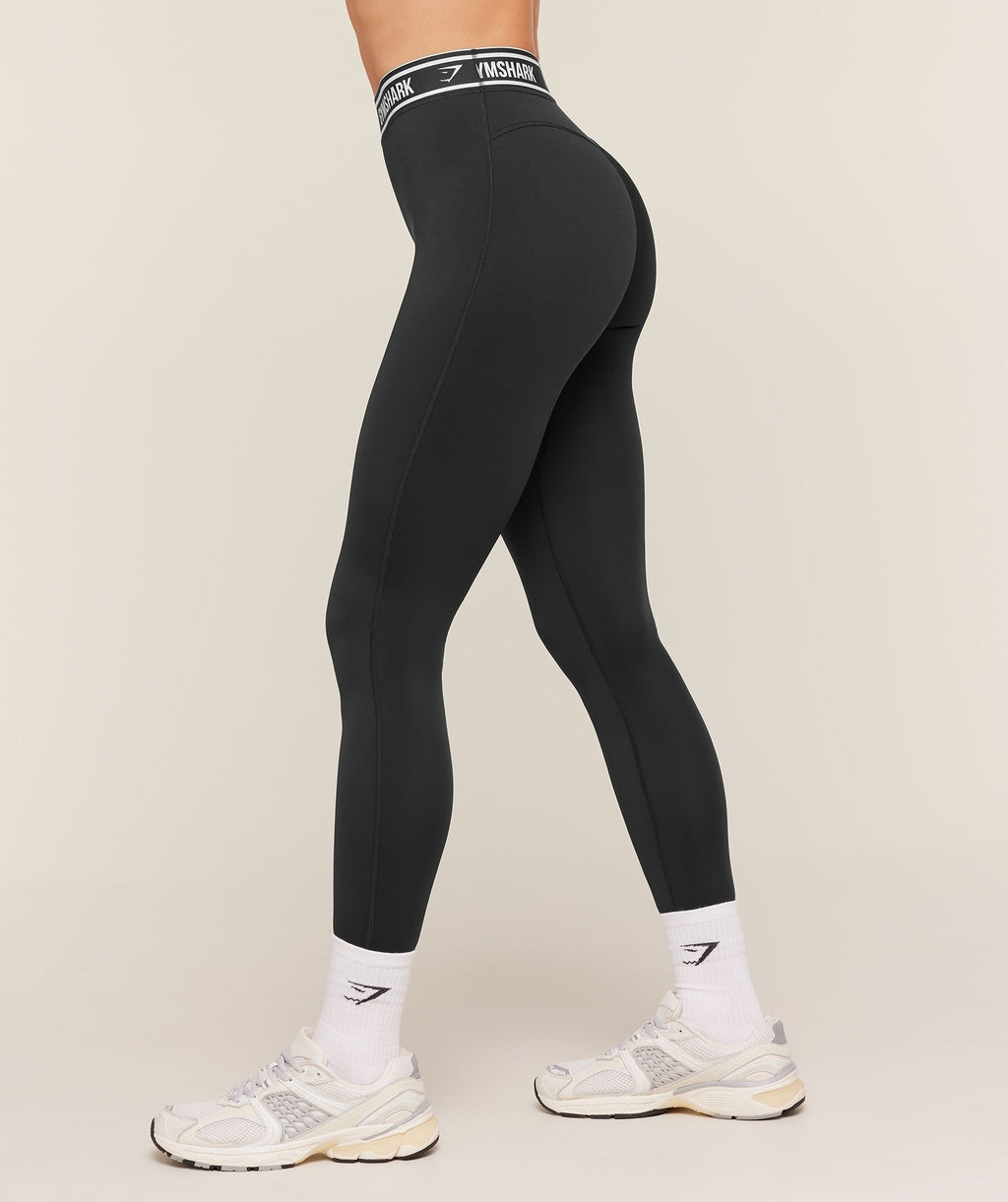 Waistband Logo Leggings