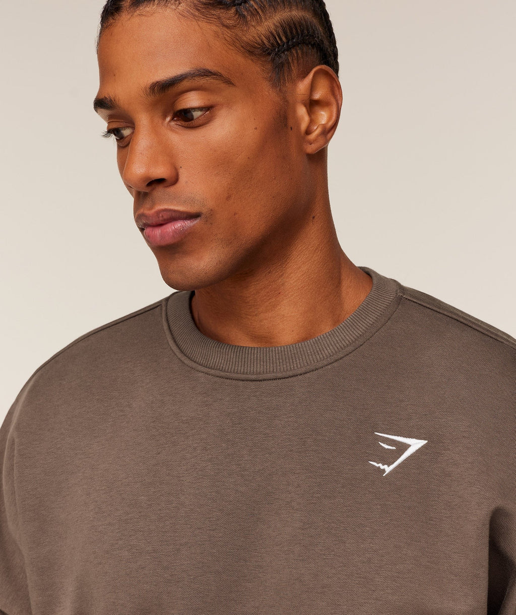 Oversized Crest Crew