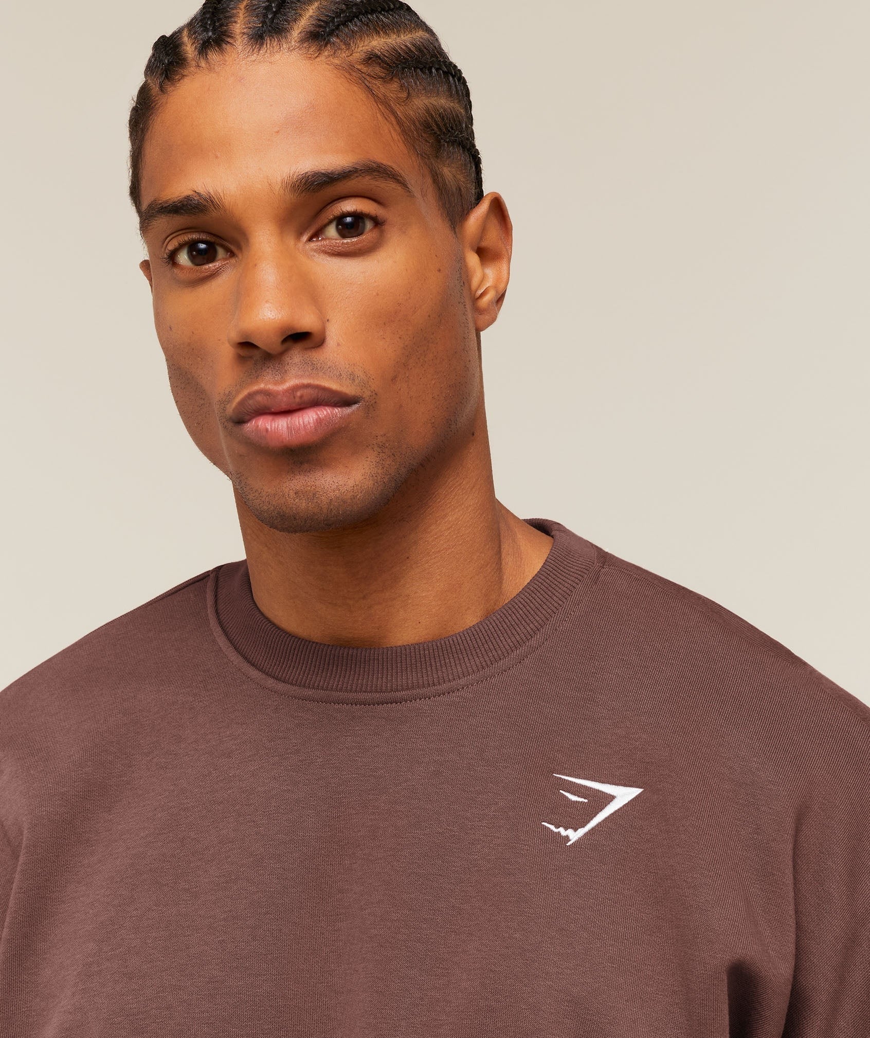 Oversized Crest Crew