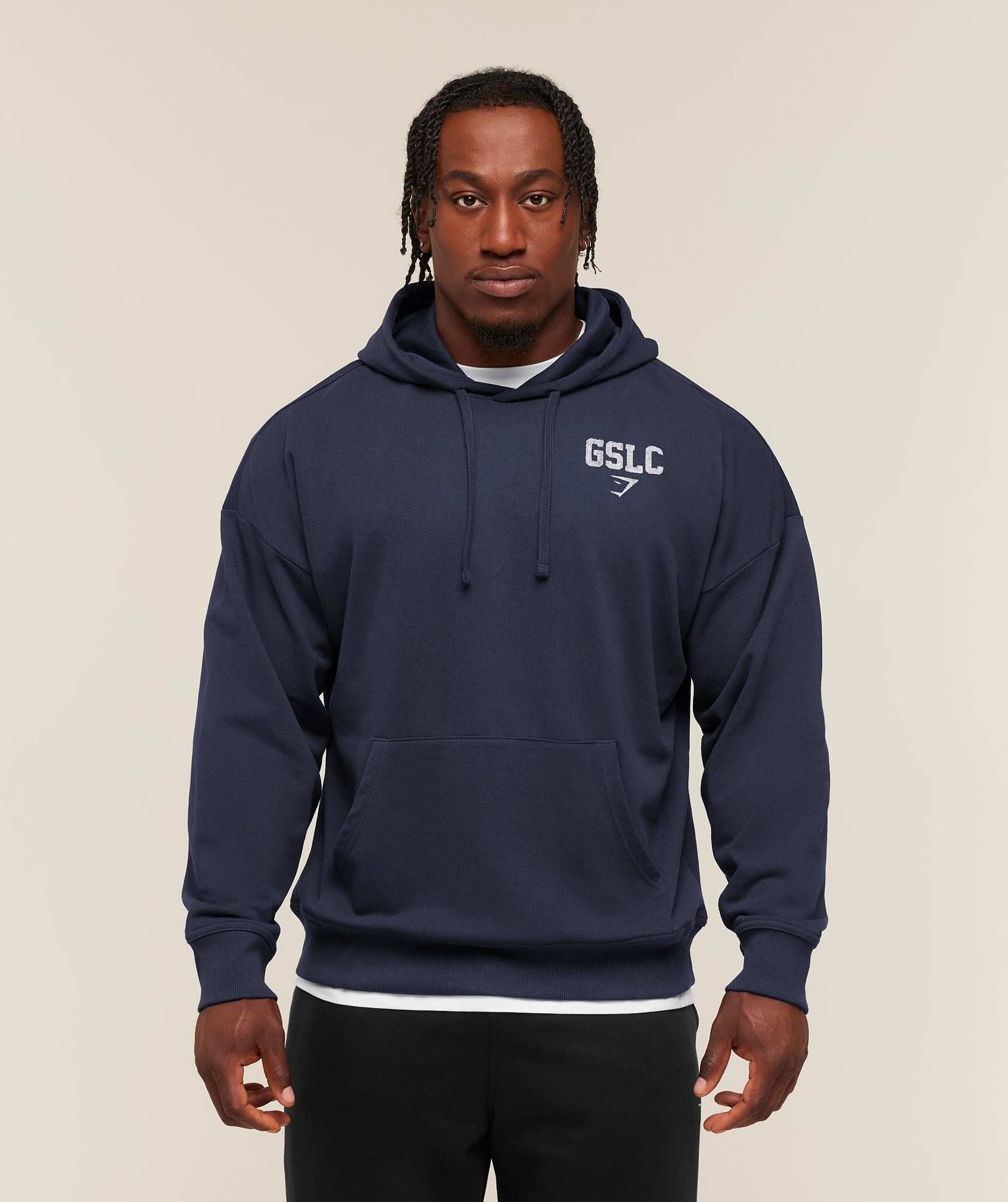 Faded Collegiate Graphic Hoodie