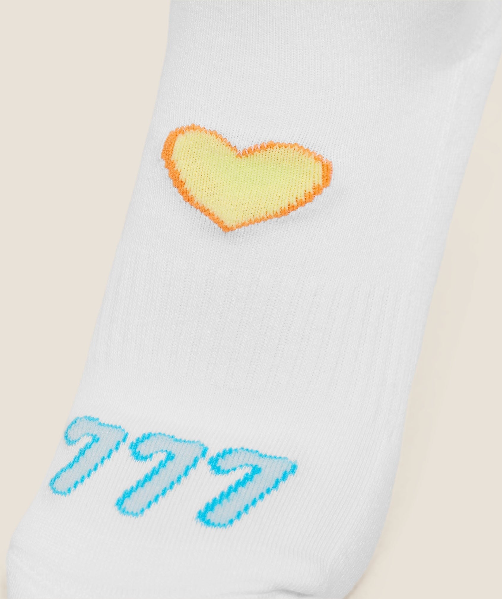 Lucky Graphic Crew Socks 3pk