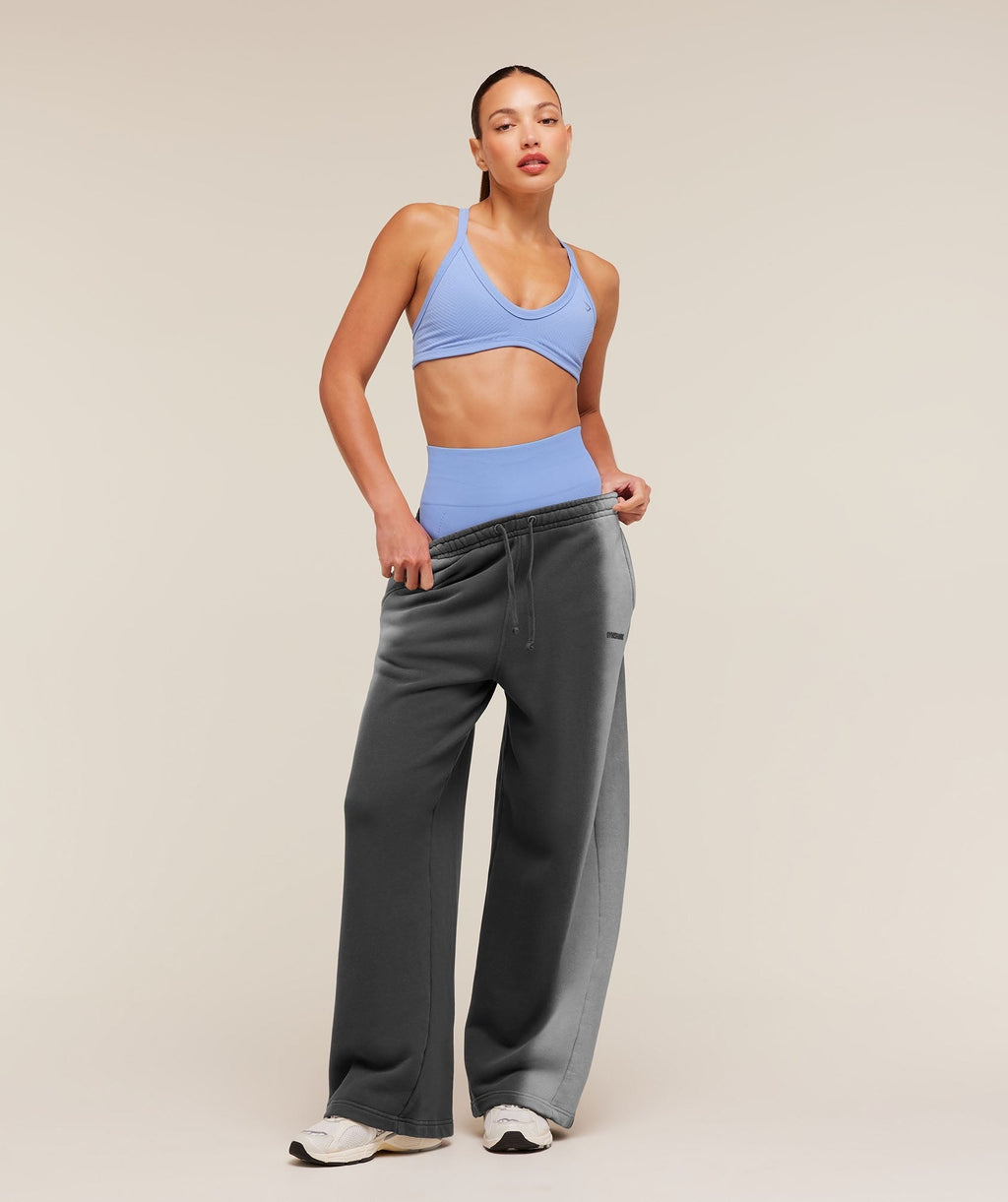 Pump Washed Straight Leg Joggers