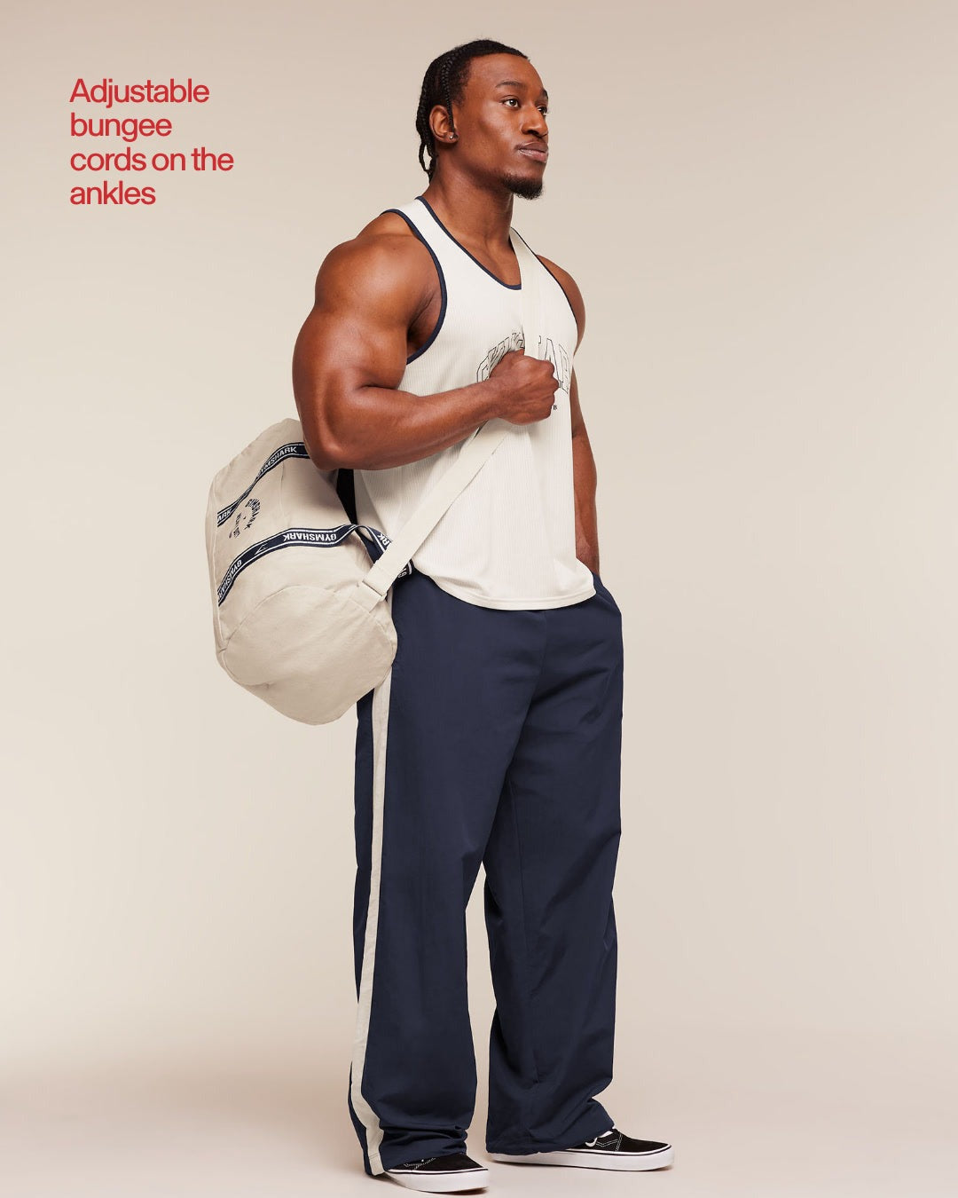 Retro Collegiate Track Pants