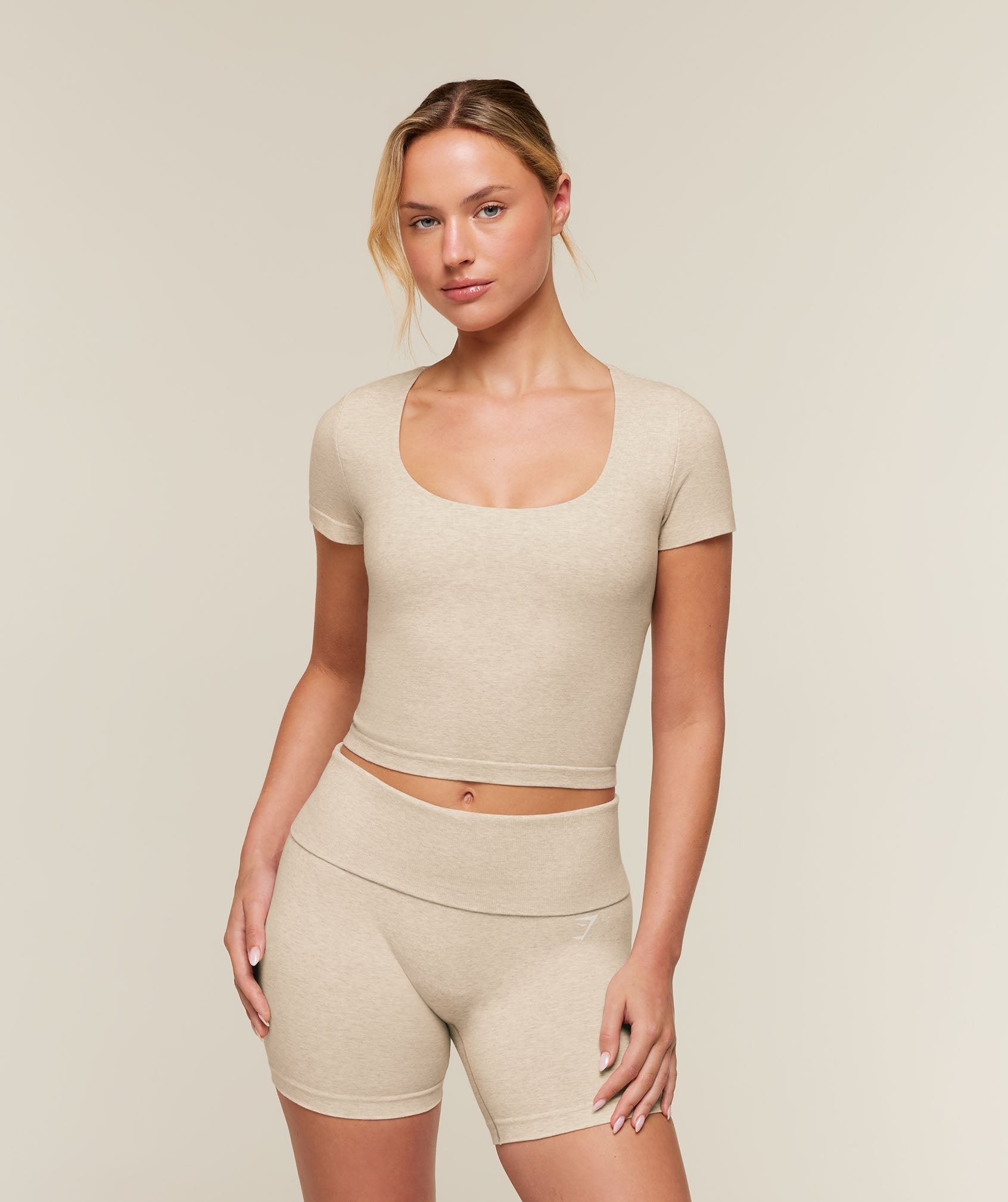 CottonMove™ Midi Short Sleeve Top