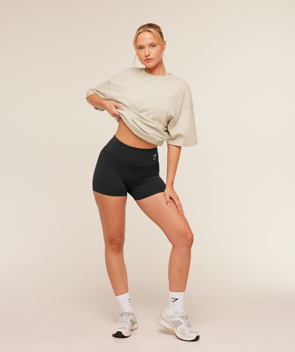 Chainstitch Graphic Short Sleeve T-Shirt