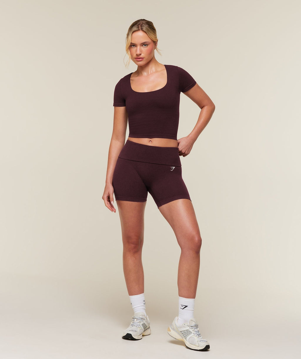 CottonMove™ Midi Short Sleeve Top