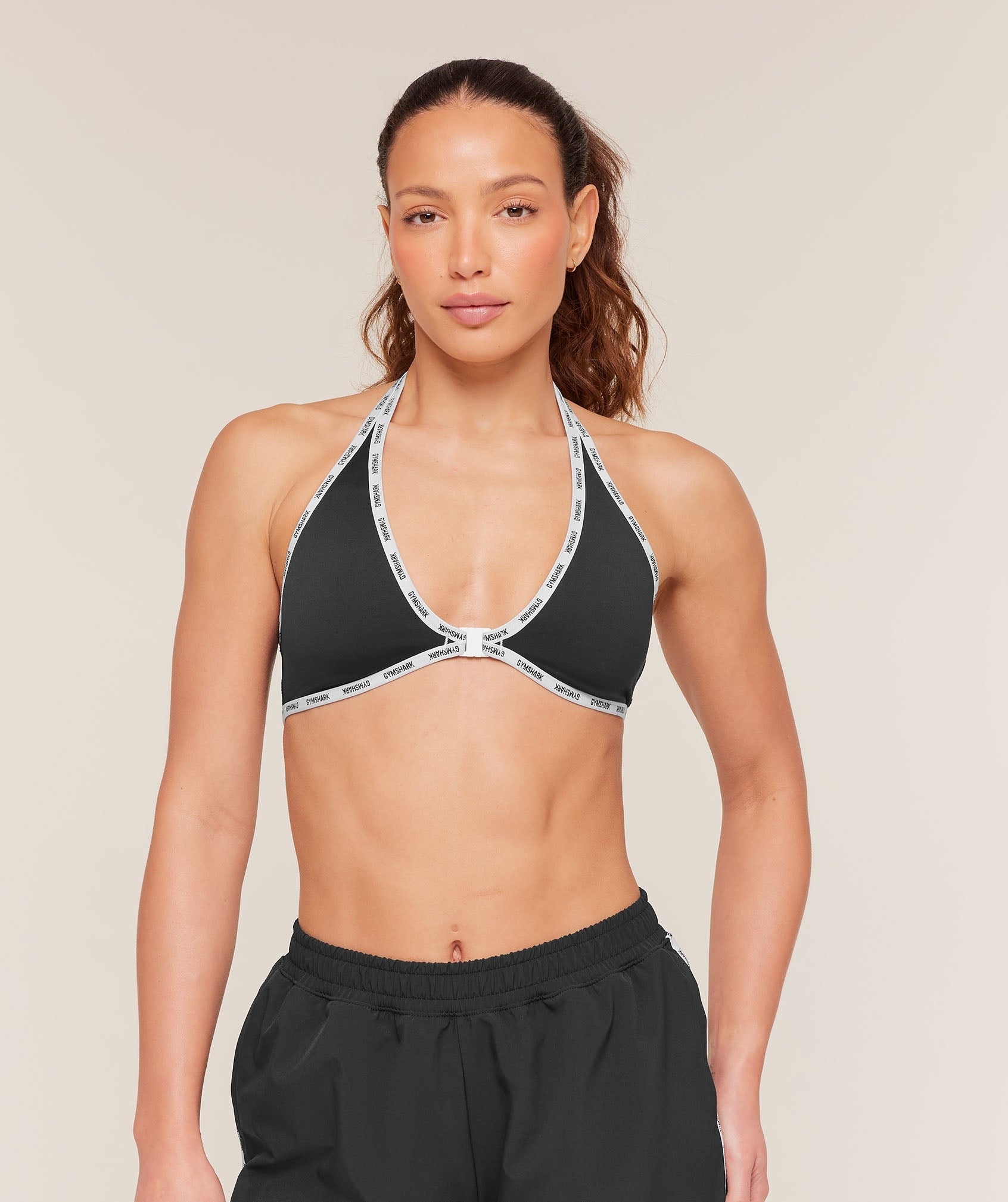 Micro Logo Clasp Minimal Bra
