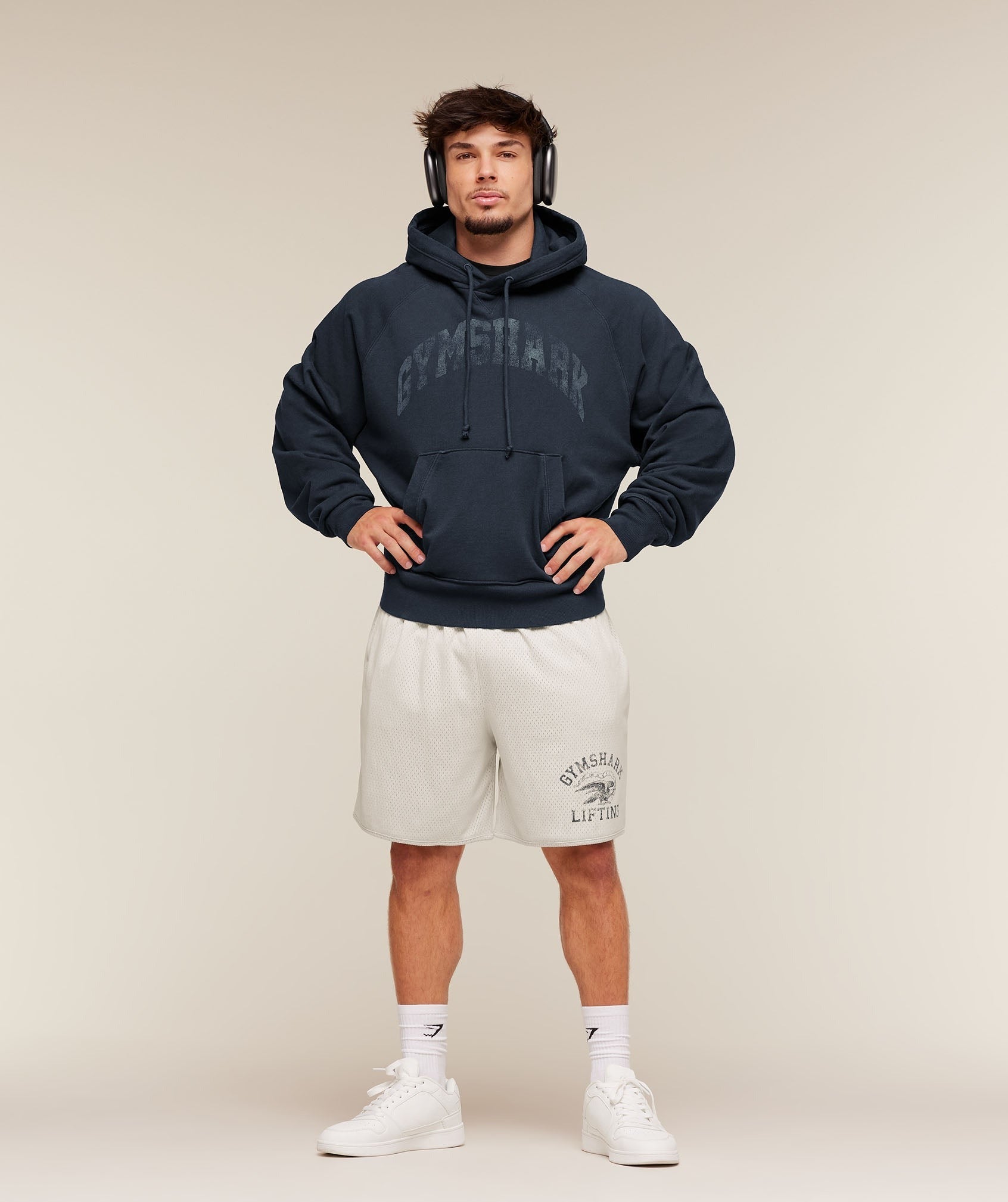 Retro Collegiate Graphic Hoodie