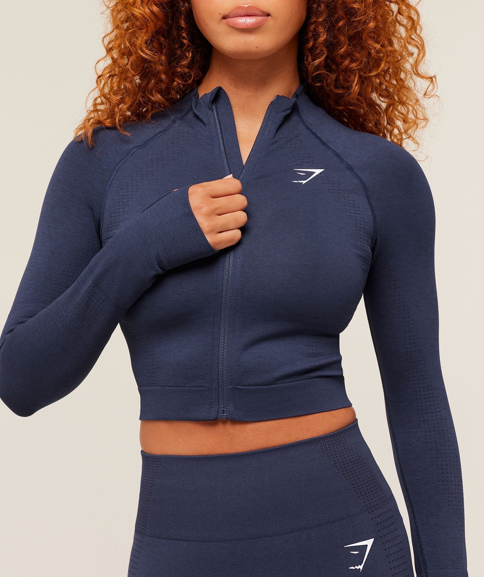 Vital Seamless Midi Zip 2.0 Pullover