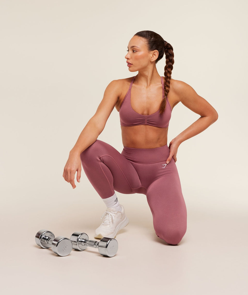 Interval Seamless Light Support Sports Bra