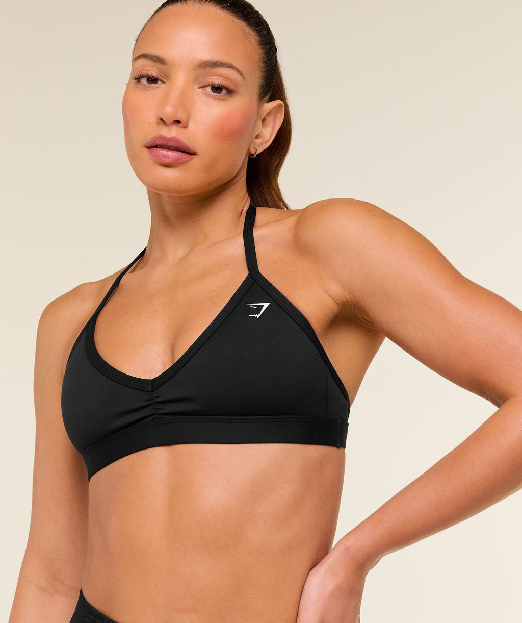 Minimal Halterneck Sports Bra