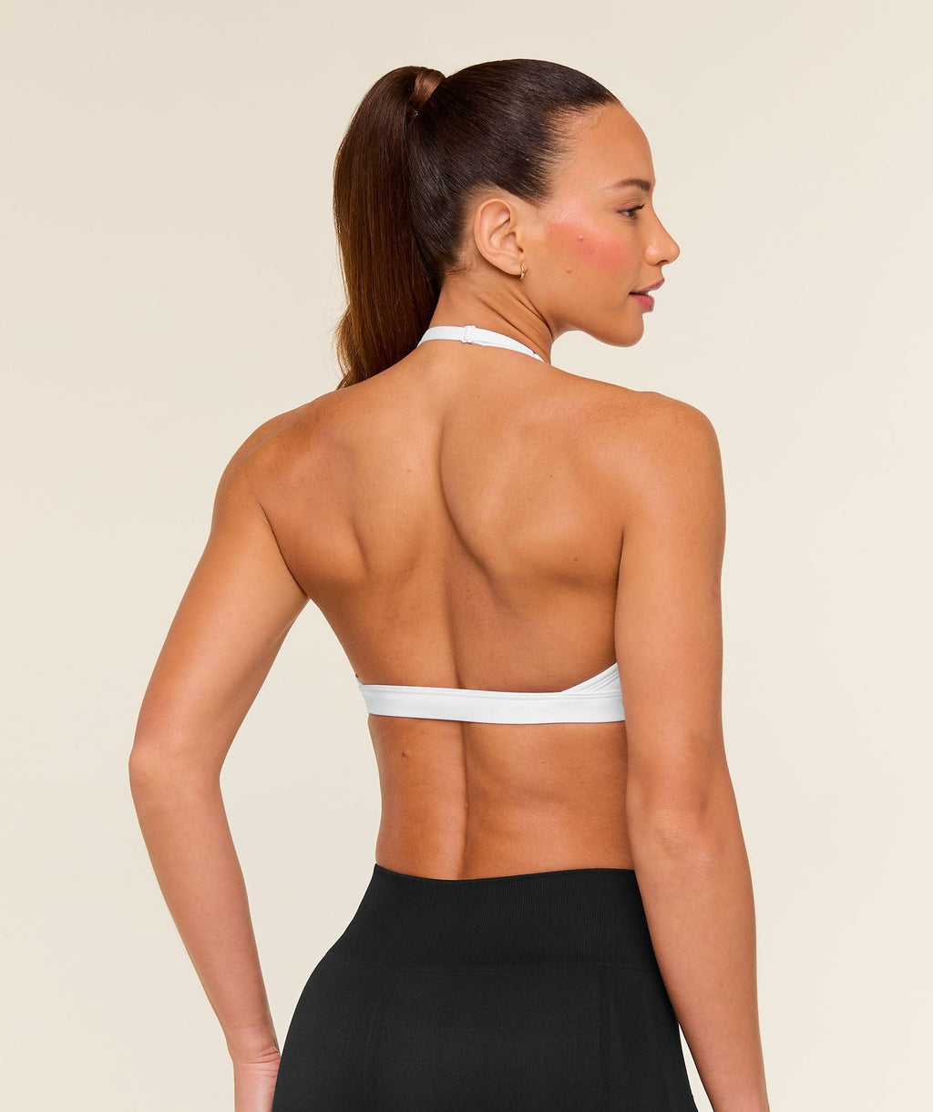 Minimal Halterneck Sports Bra