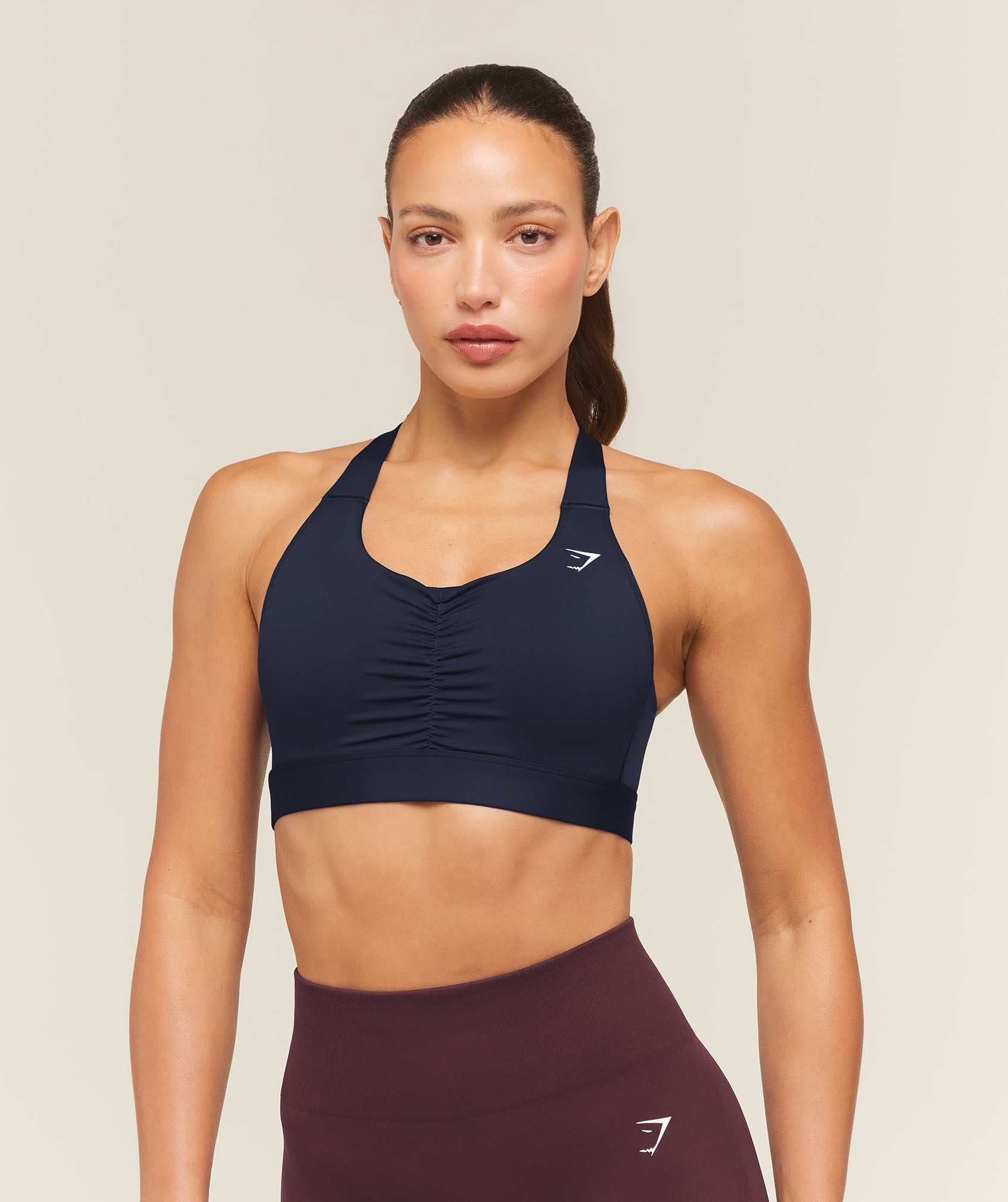 High Support Ruched Sports Bra