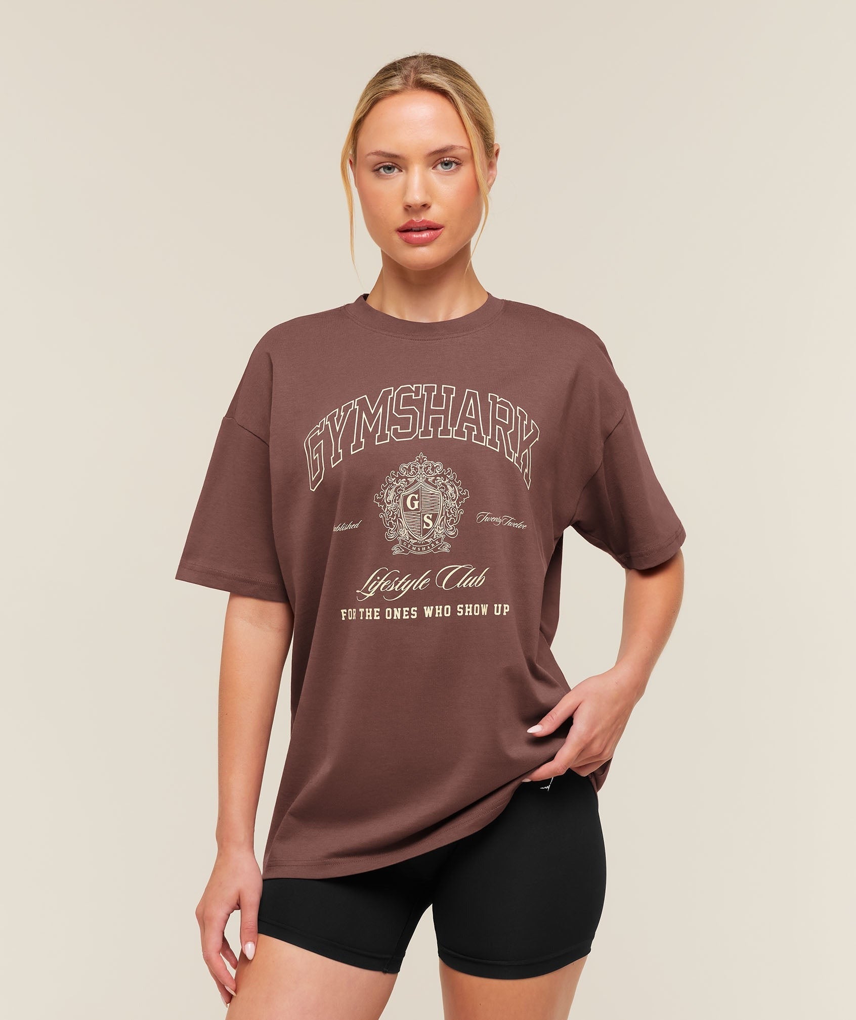 College Crest Graphic T-Shirt