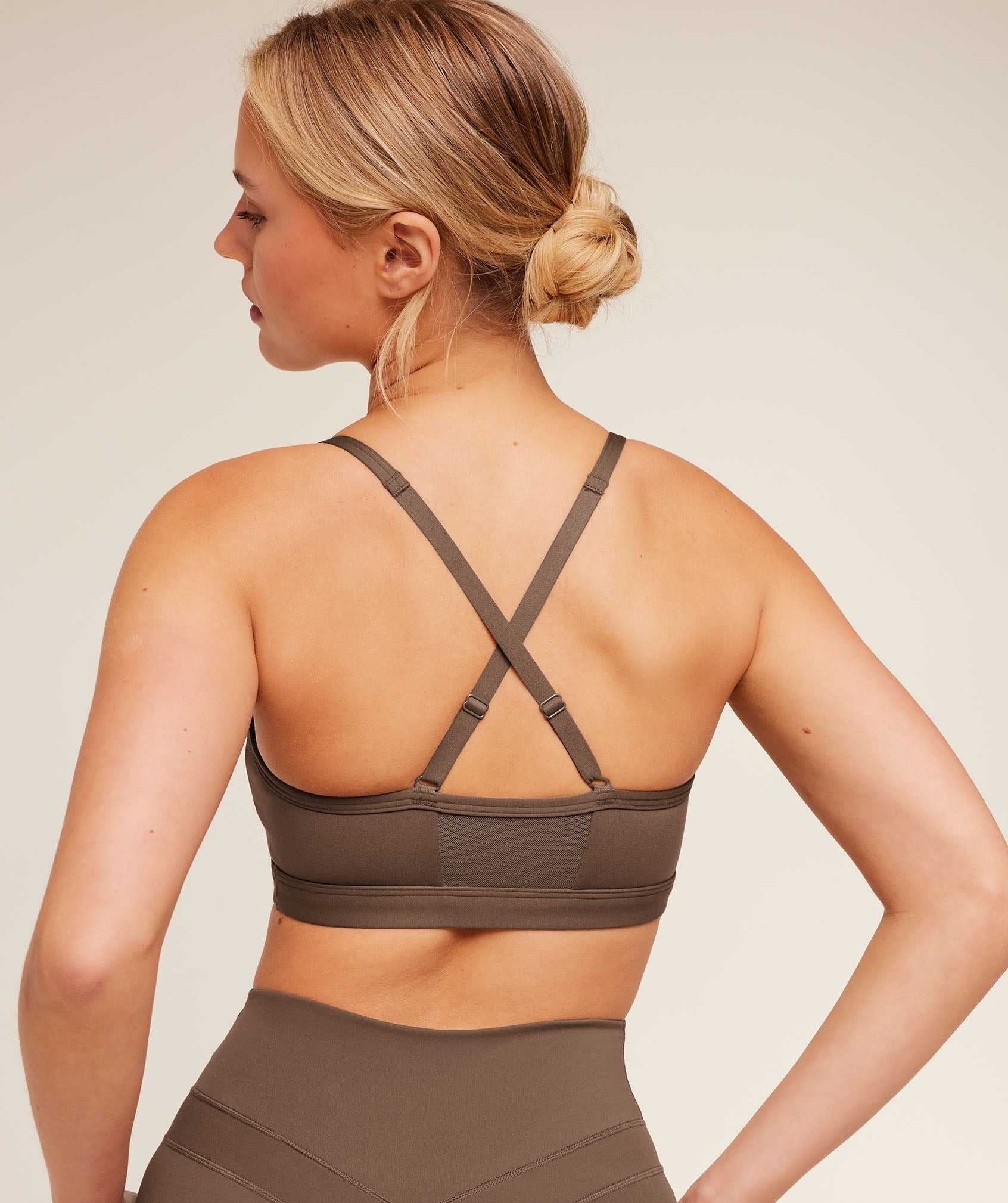 Ruched Sports Bra