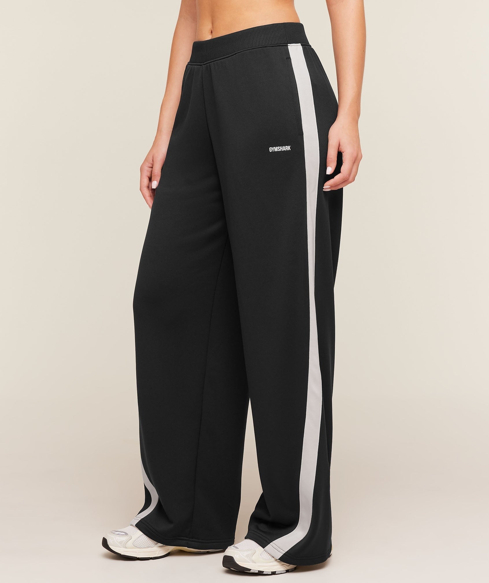 Lightweight Tricot Wide Leg Pants
