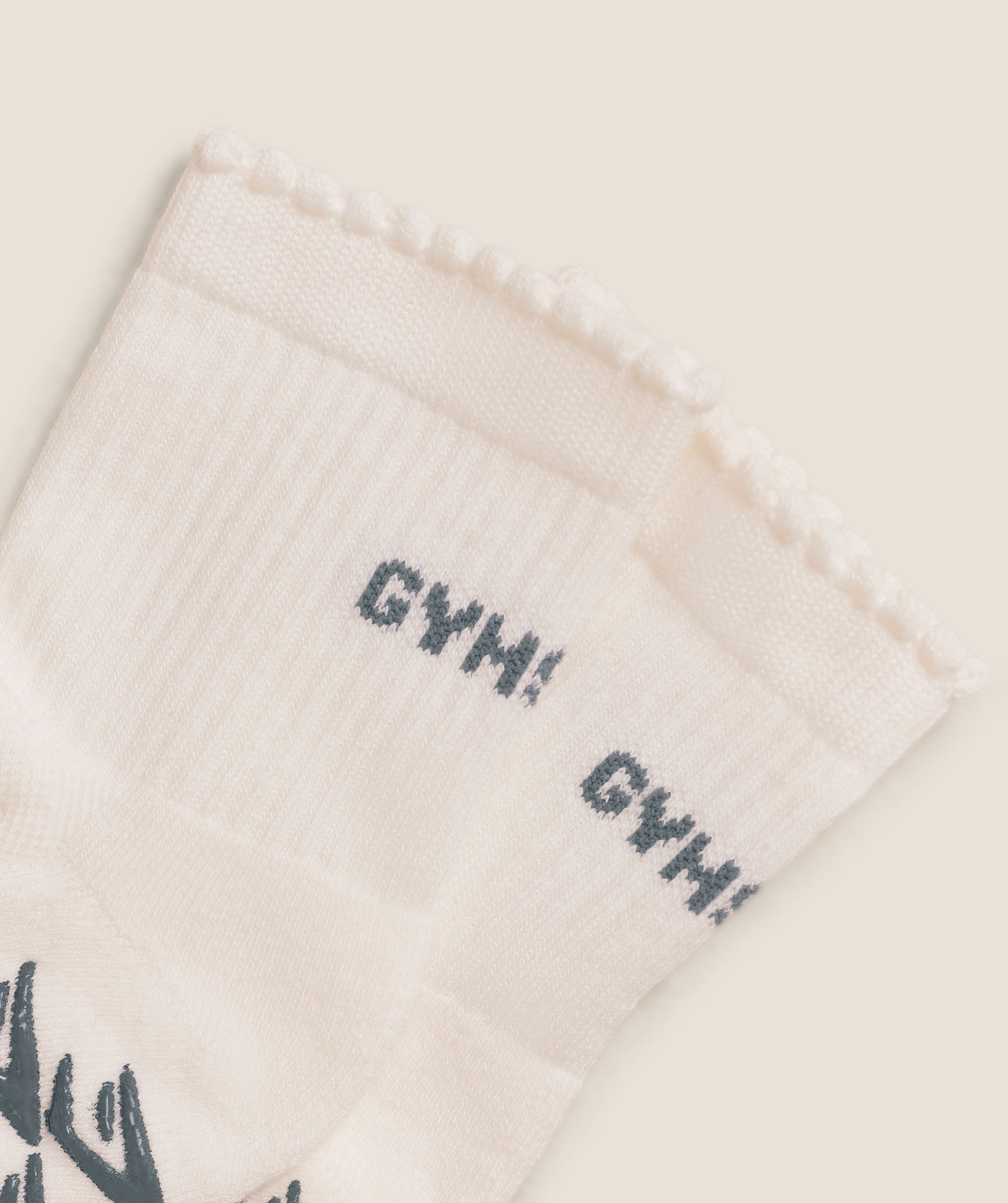 Frill Pilates Midi Sock