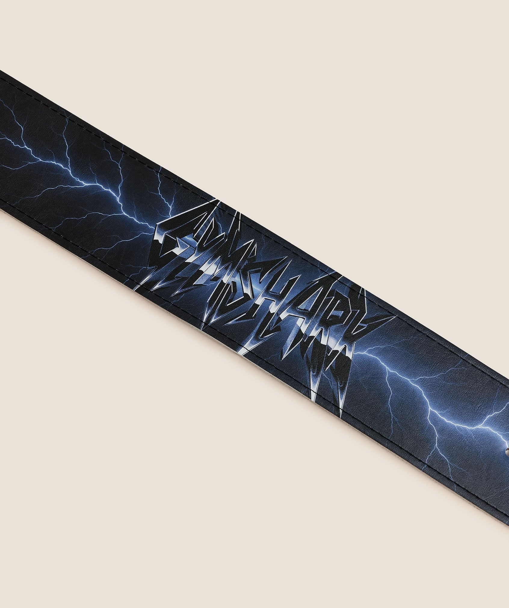 Lightning Graphic Lever Belt