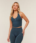 Halter Neck Cami with Shelf