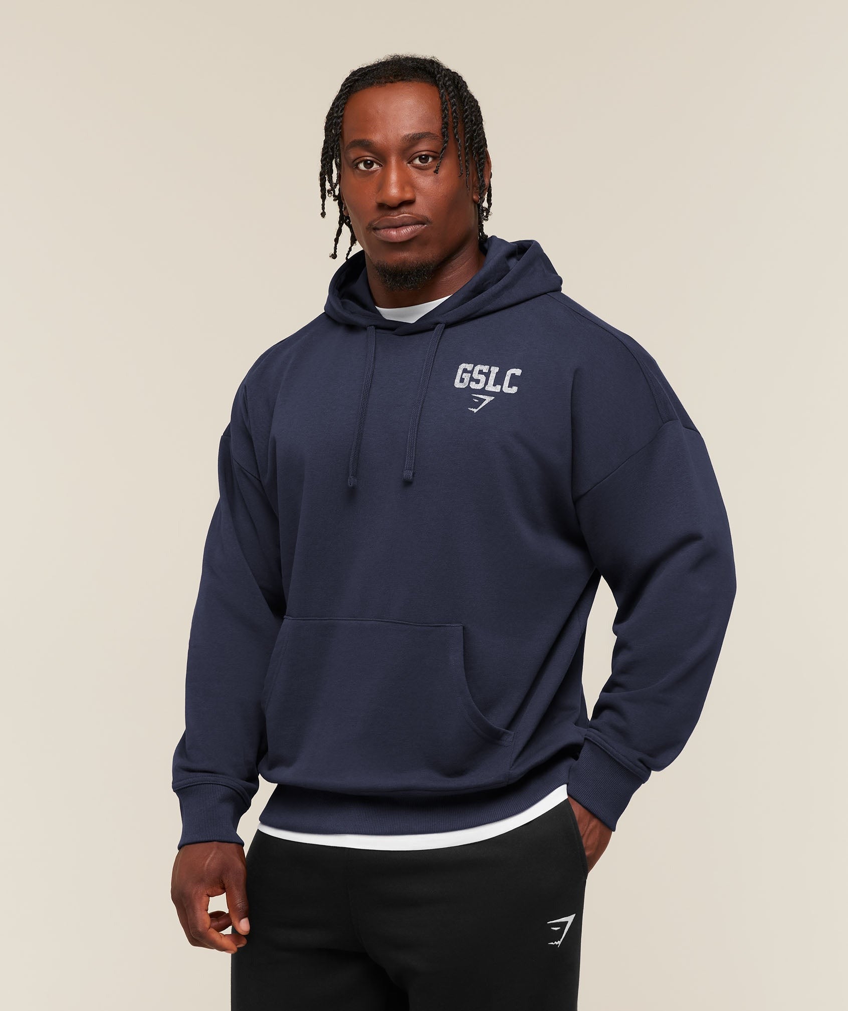 Faded Collegiate Graphic Hoodie