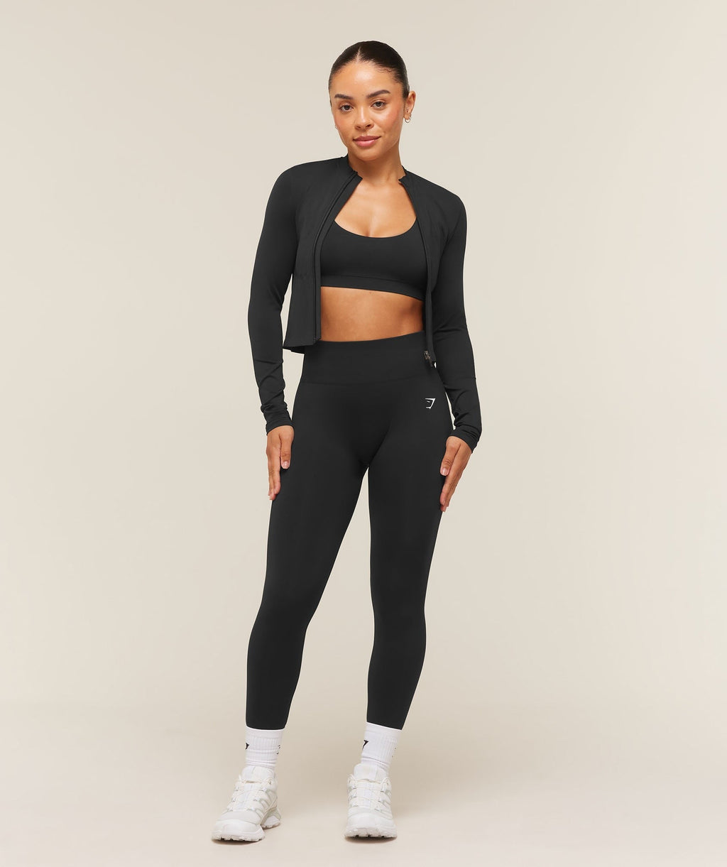 Everyday Seamless Zip Tracktop