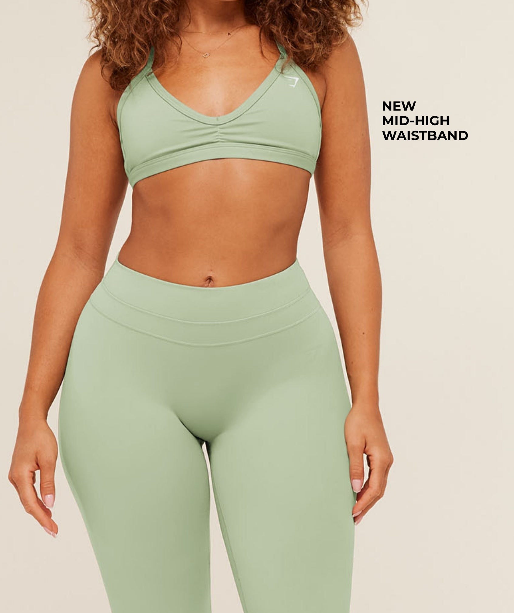 Whitney Mid-High Rise Flared Leggings