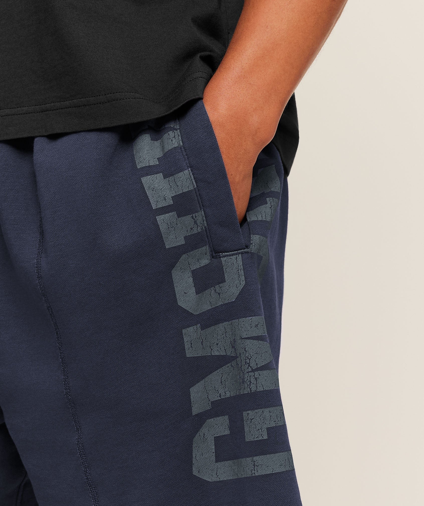 Accent Graphic Sweat Shorts
